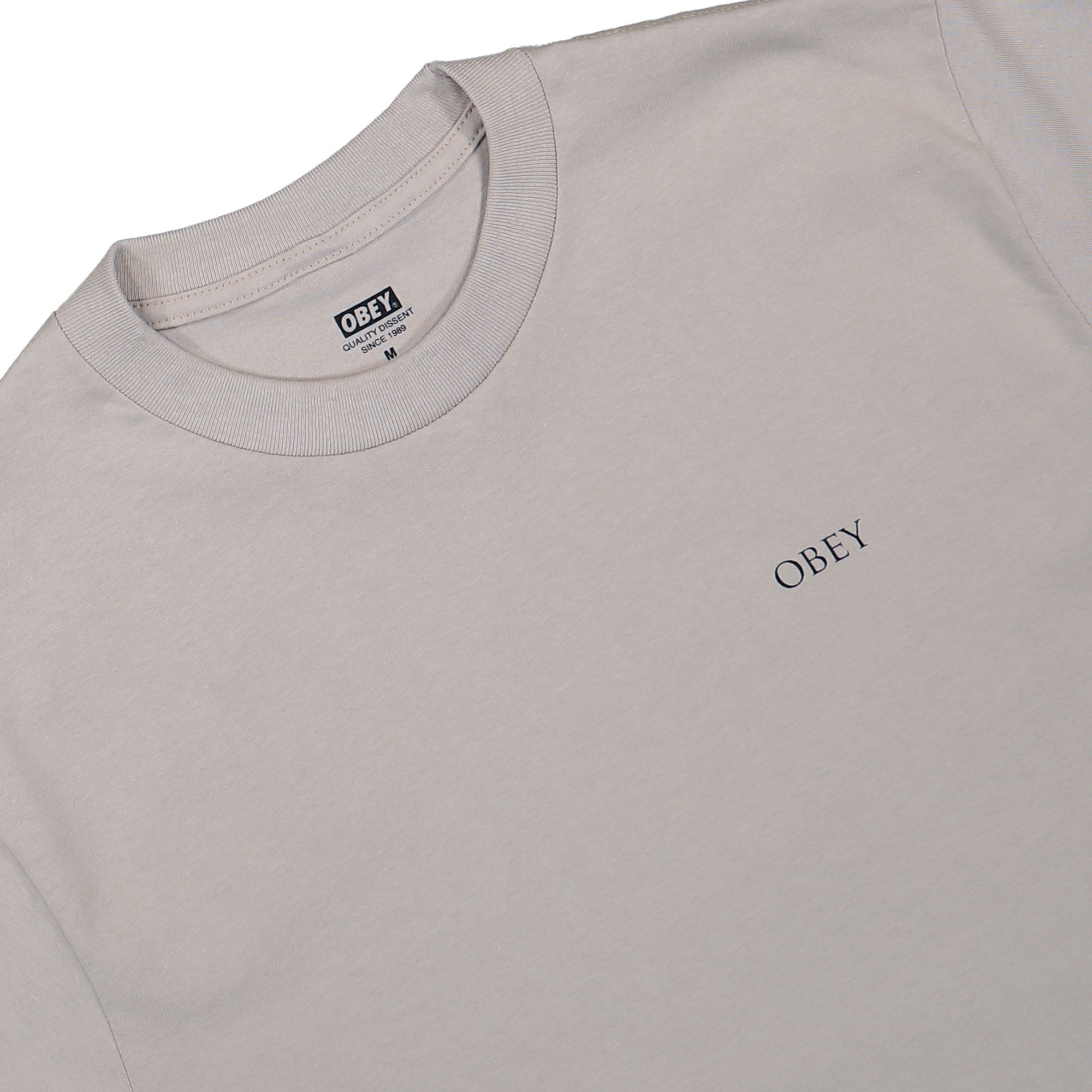 Obey Obey Peace & Justice Statue T-Shirt Silver Grey T-Shirts 165264238 / Silver Grey Detailfoto | Overkill