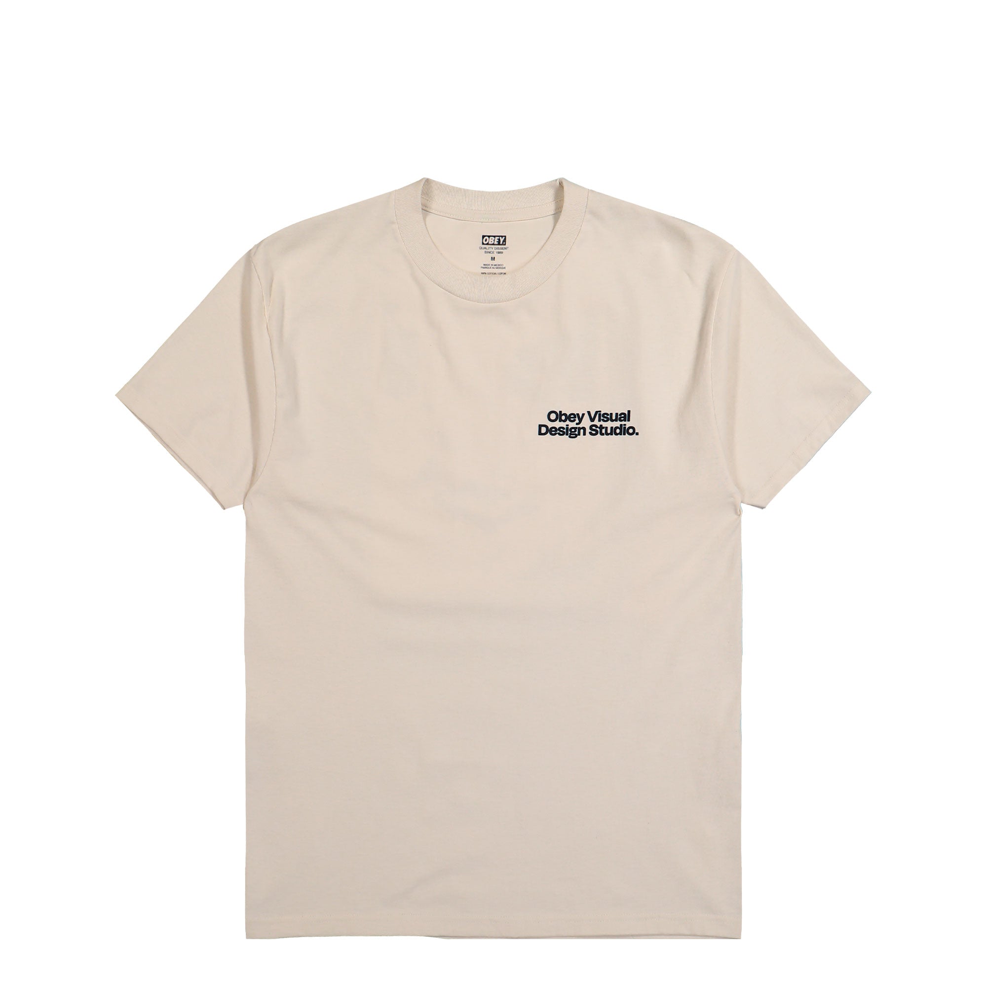 Obey Visual Design Studio T-Shirt Cream T-Shirts 165264305 | Overkill