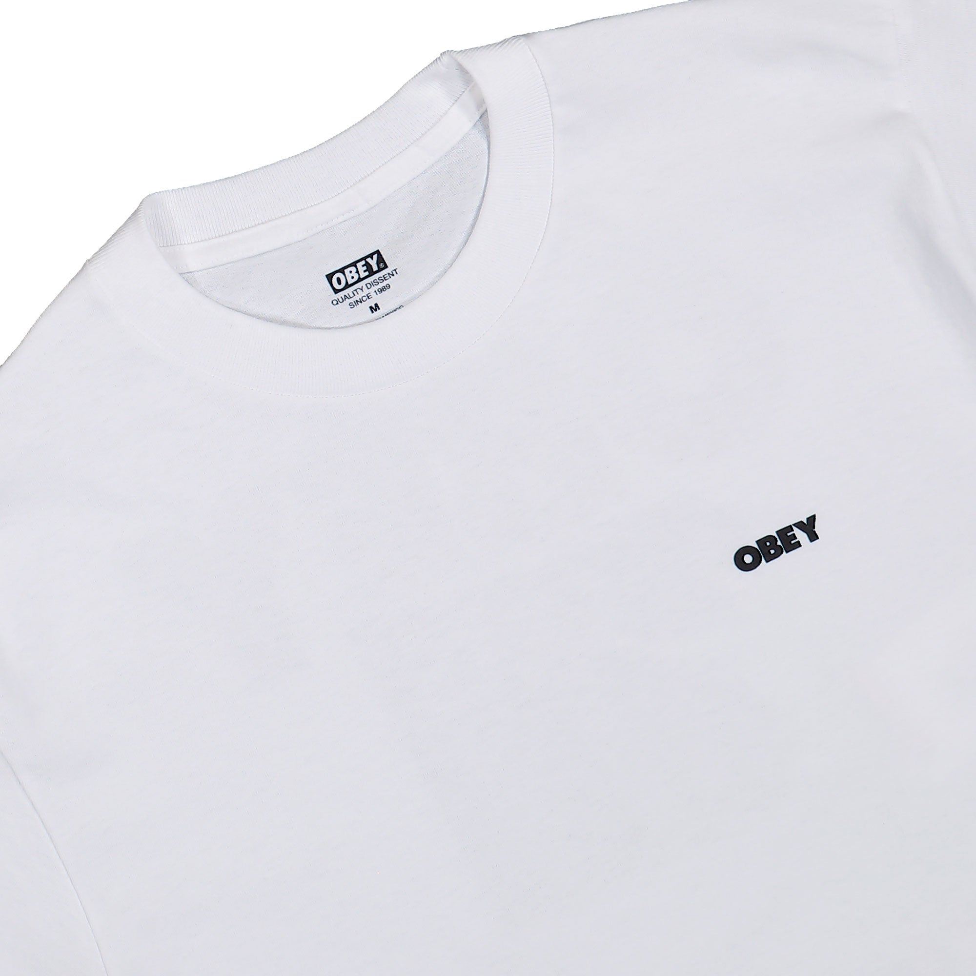 Obey I Will Obey White T-Shirts 165264349-WHT Detailfoto | Overkill