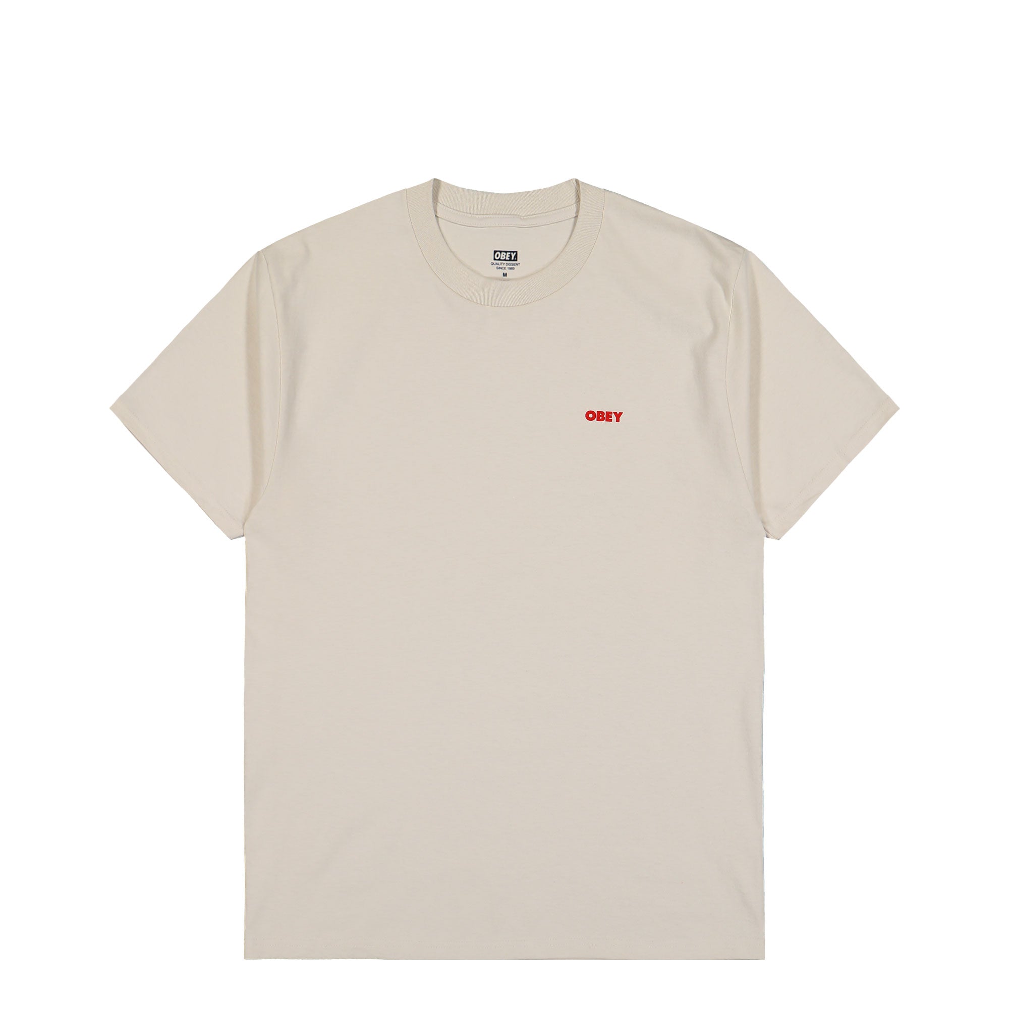Obey Love In A Void T-Shirt Cream T-Shirts 165264389-CRM | Overkill
