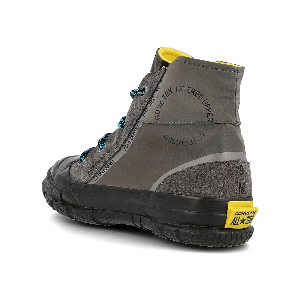 Converse ct mc18 hi Corbon Grey-Turbo Green-Black Sneakers Material | Overkill