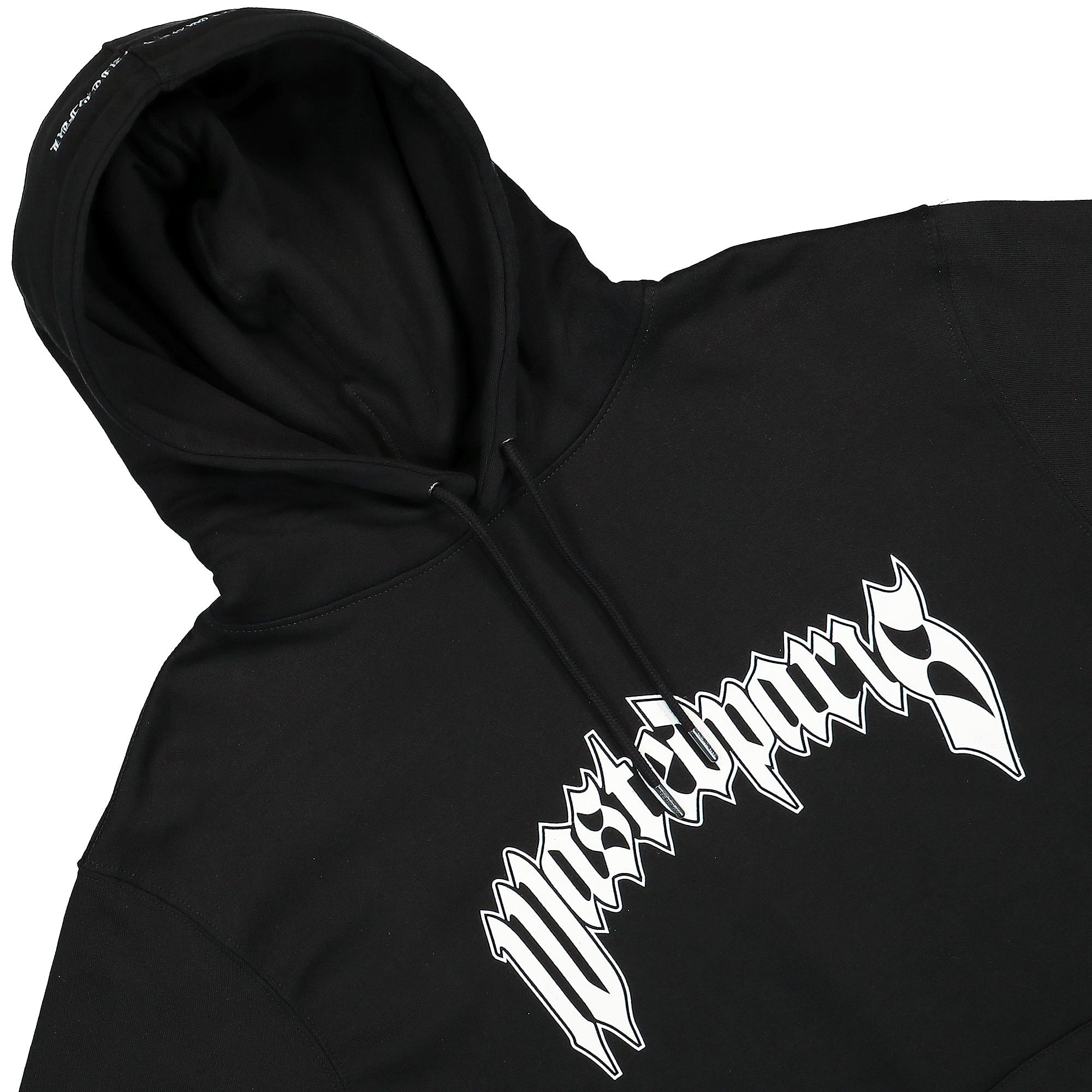 Wasted Paris Pitcher Hoodie Black Hoodies Close-up | Overkill