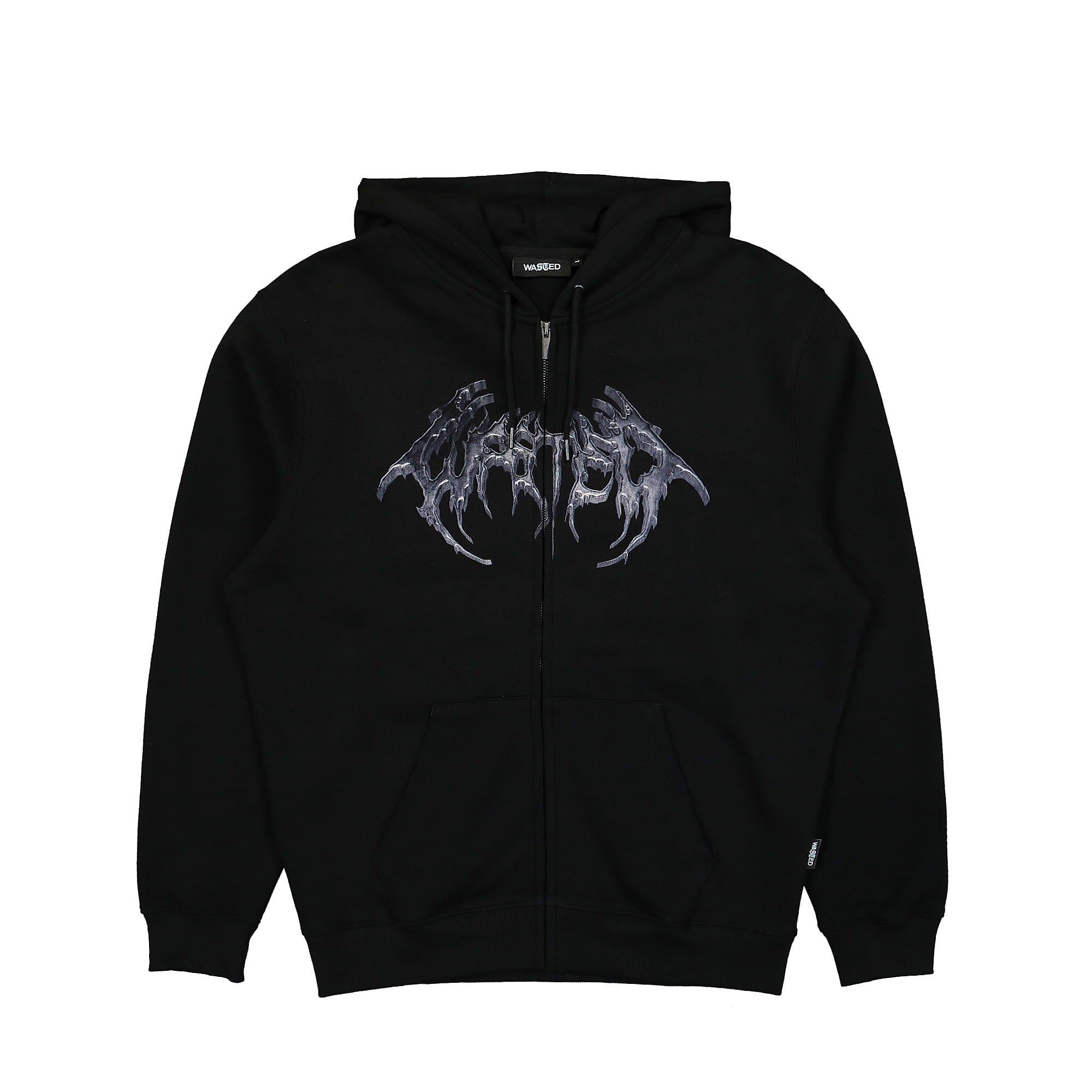 Wasted Paris Ashes Zip-Hoodie Black Hoodies 166367 | Overkill