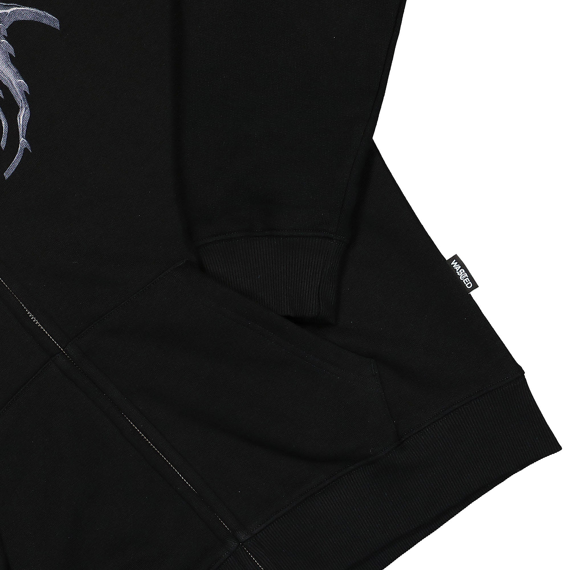 Wasted Paris Ashes Zip-Hoodie Black Hoodies Detailfoto | Overkill
