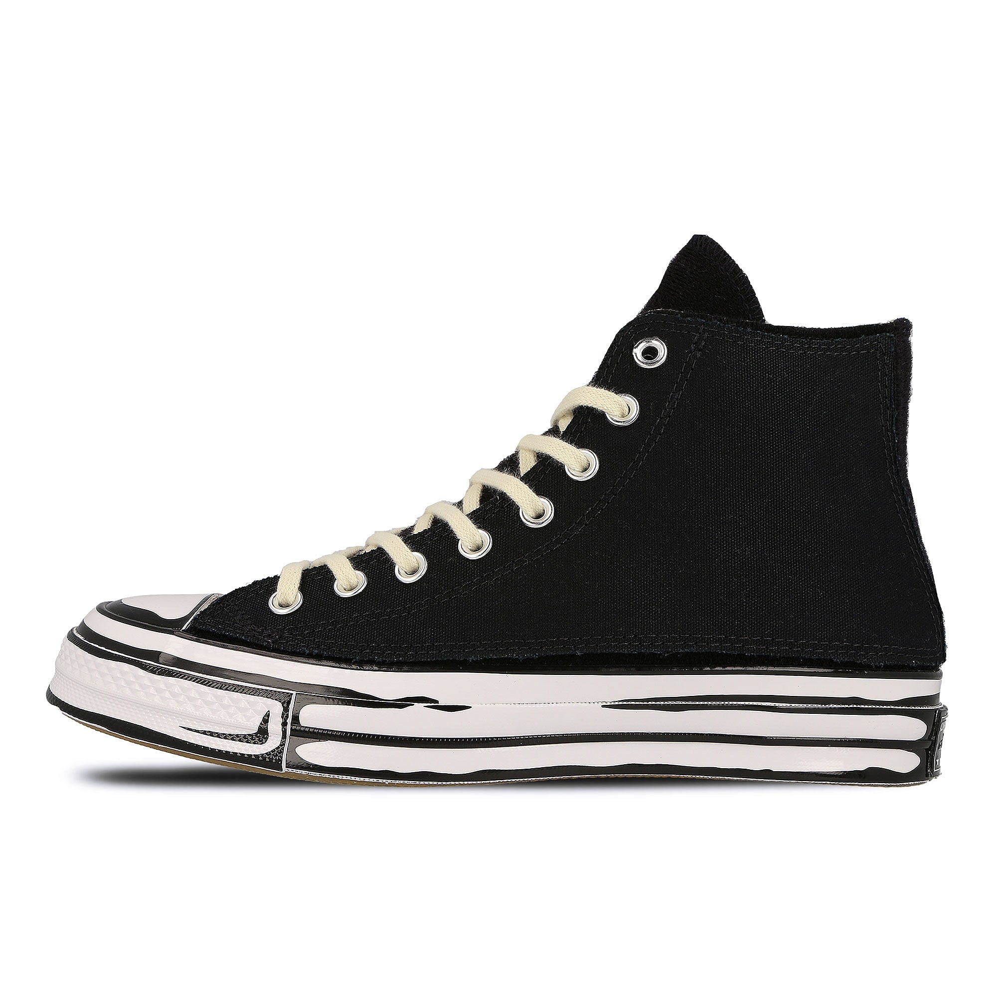Converse Joshua Vides x Converse Chuck 70 High Black / White / Black Sneakers 166558C | Overkill