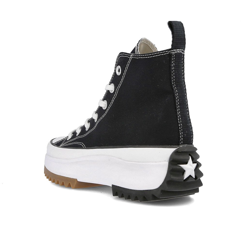 Converse run star hike hi Black / White / Gum Close-up | Overkill