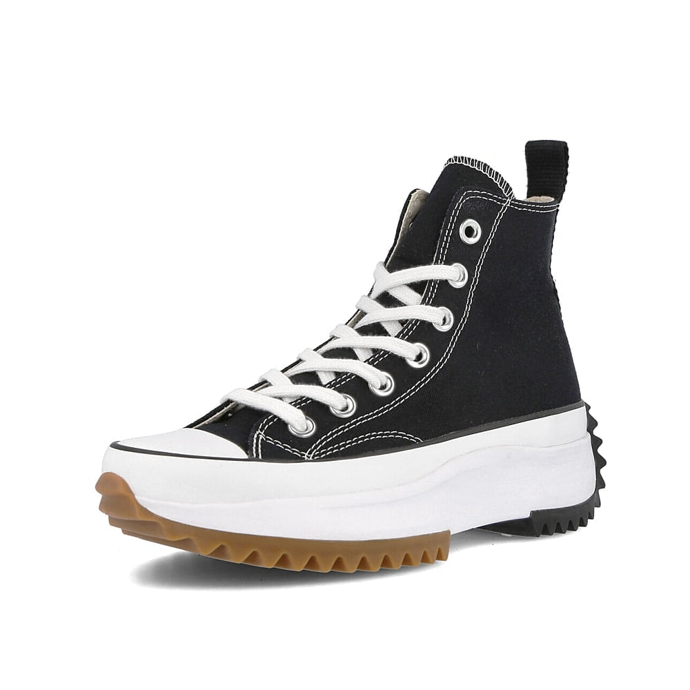 Converse run star hike hi Black / White / Gum Detailfoto | Overkill