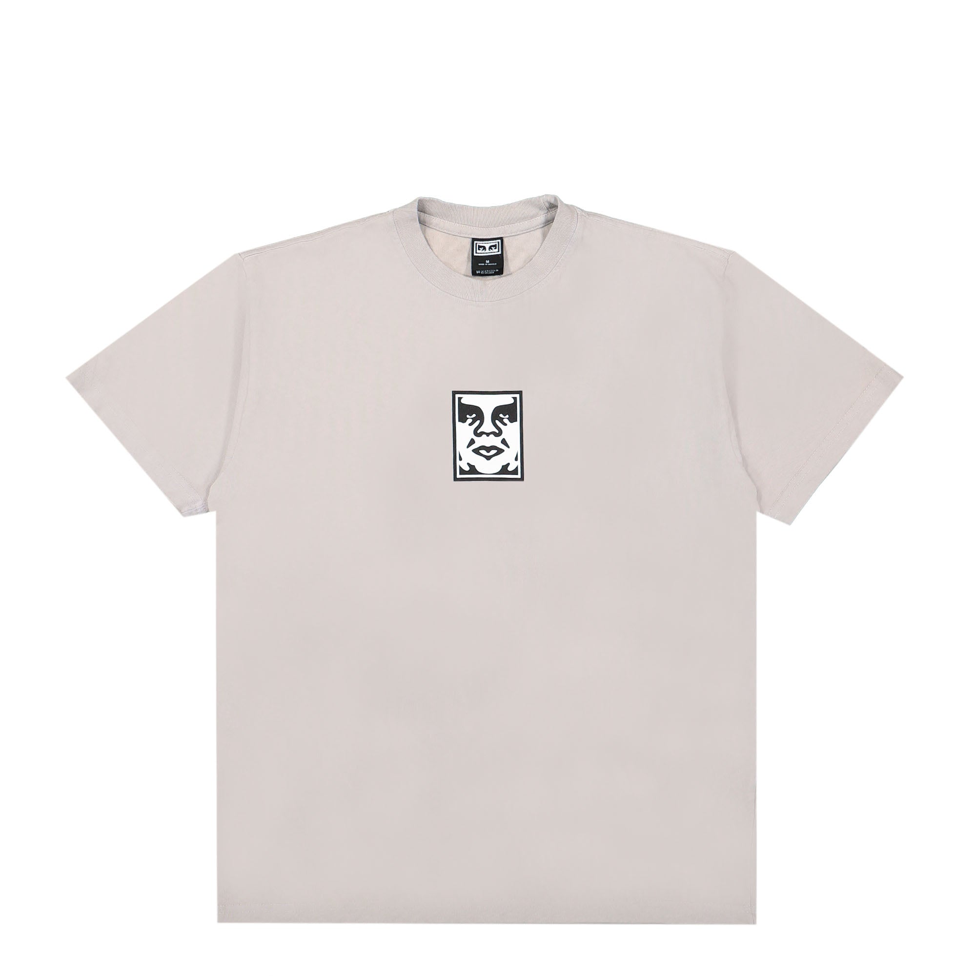 Obey Icon Heavyweight Tee Silver Grey T-Shirts 166913013 / Silver Grey | Overkill