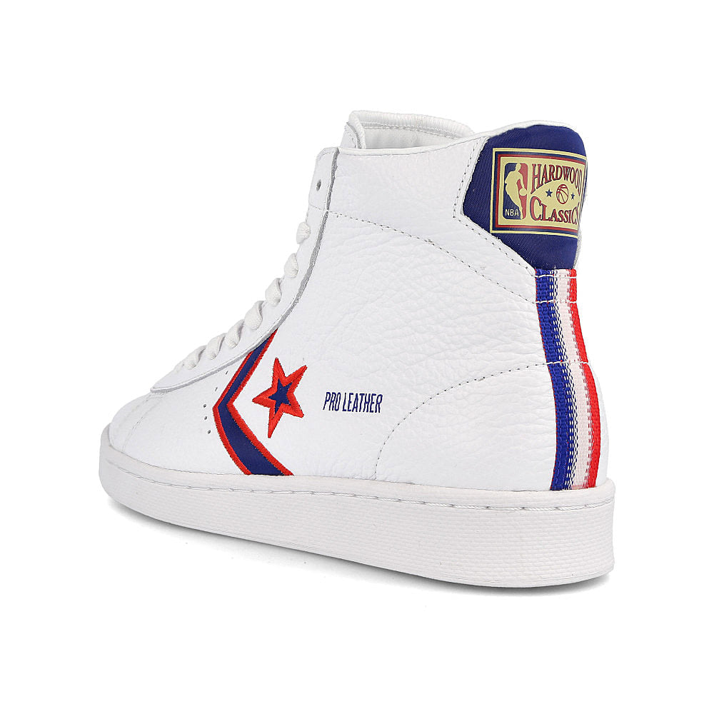 Converse pro leather mid White-Rush Blue Sneakers Material | Overkill