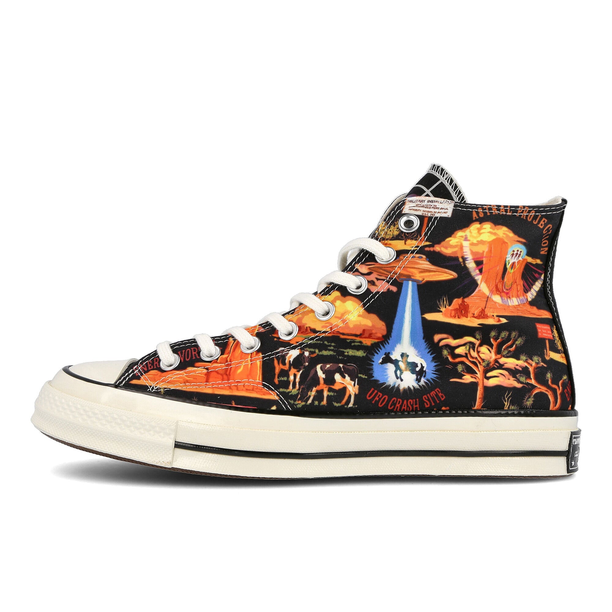 Converse Twisted Resort x Converse Chuck 70 Hi Black / Multi / Egret 167761C | Overkill