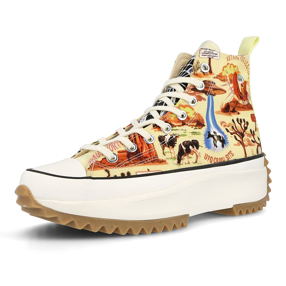 Converse Twisted Resort x Converse Runstar Hike Hi Tender Yellow / Egret Detailfoto | Overkill