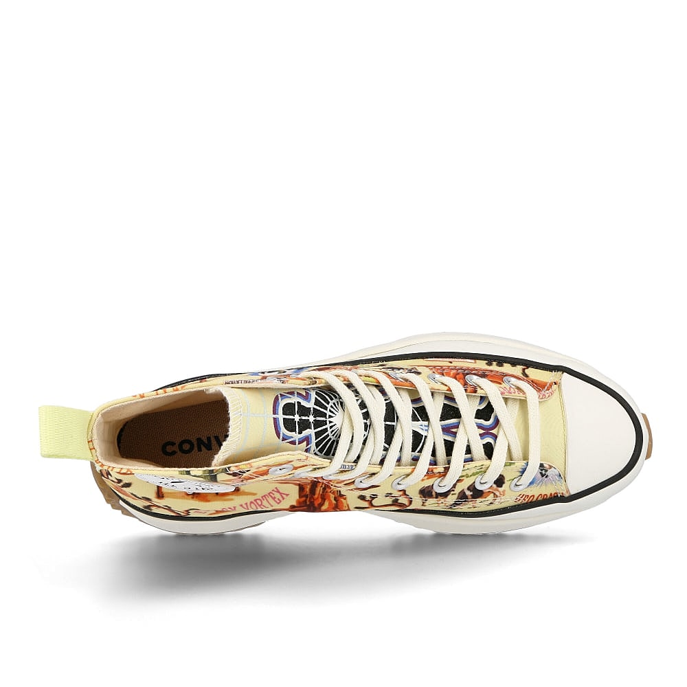 Converse Twisted Resort x Converse Runstar Hike Hi Tender Yellow / Egret Detail view 1 | Overkill