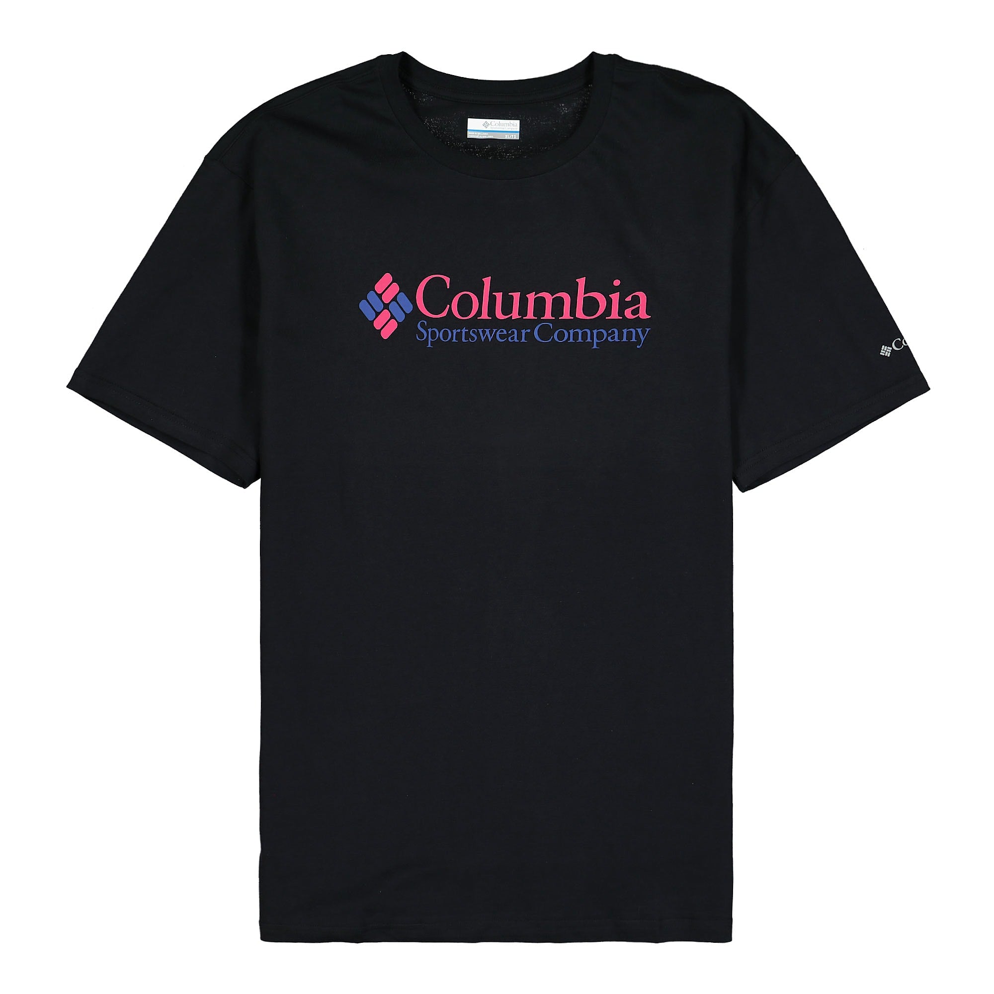 Columbia CSC Basic Logo Short Sleeve Black Icon T-Shirts 1680053014 | Overkill