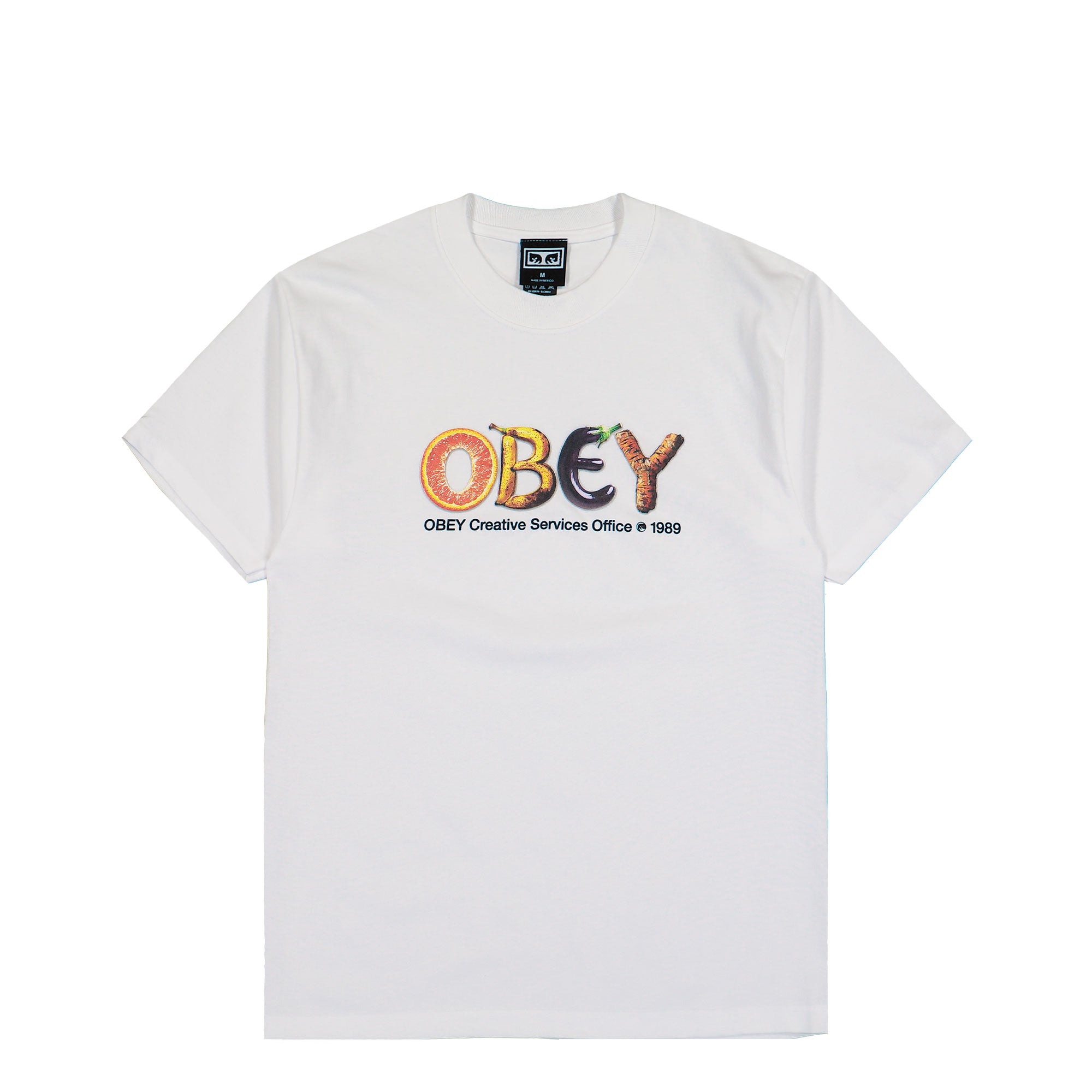 Obey Creative Services Office T-Shirt White T-Shirt 168024461-WHT | Overkill