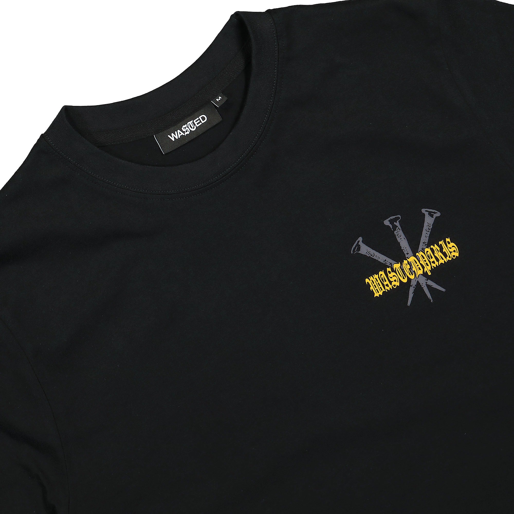 Wasted Paris Stake T-Shirt Black T-Shirts Material | Overkill