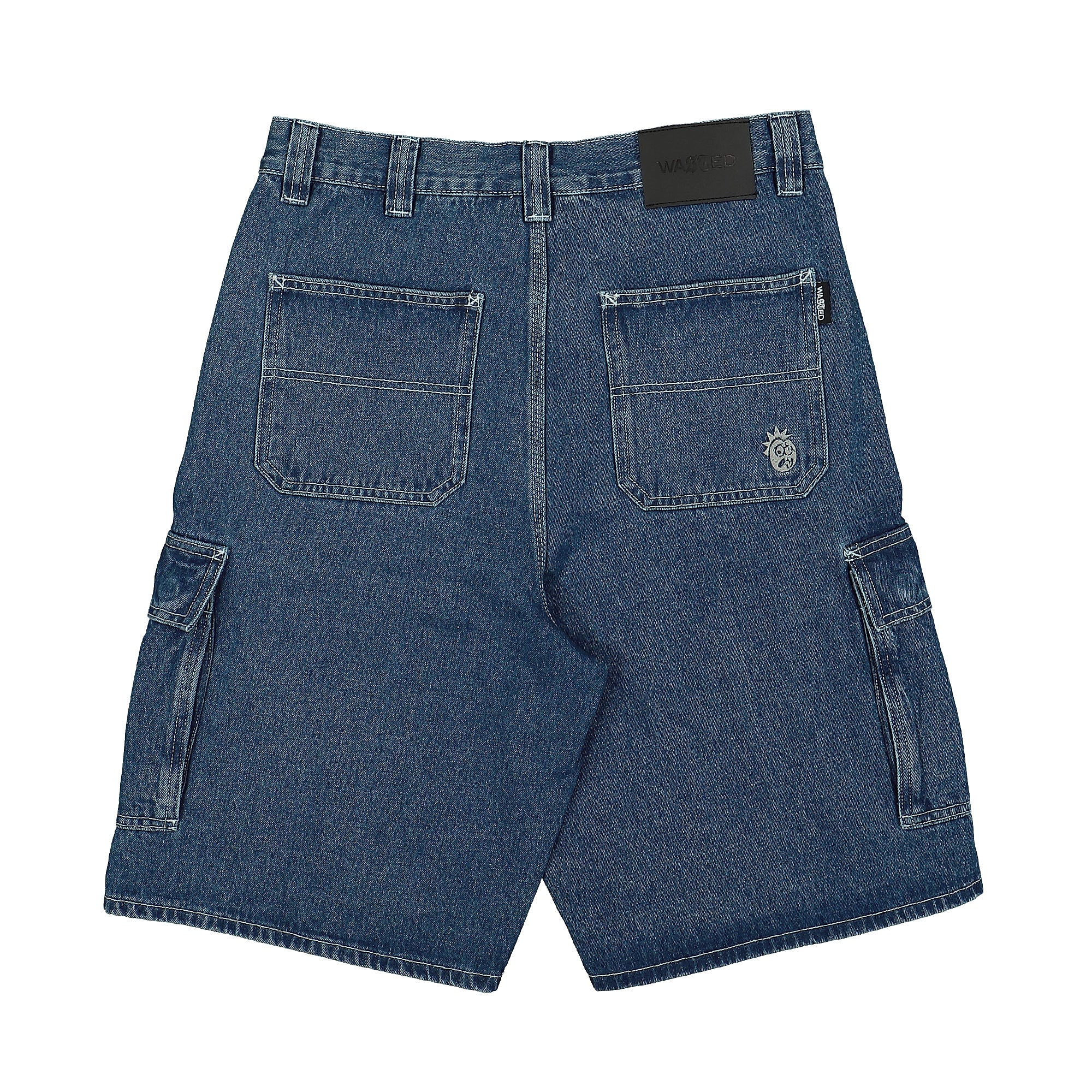 Wasted Paris Creager Shorts Washed Blue Shorts Material | Overkill
