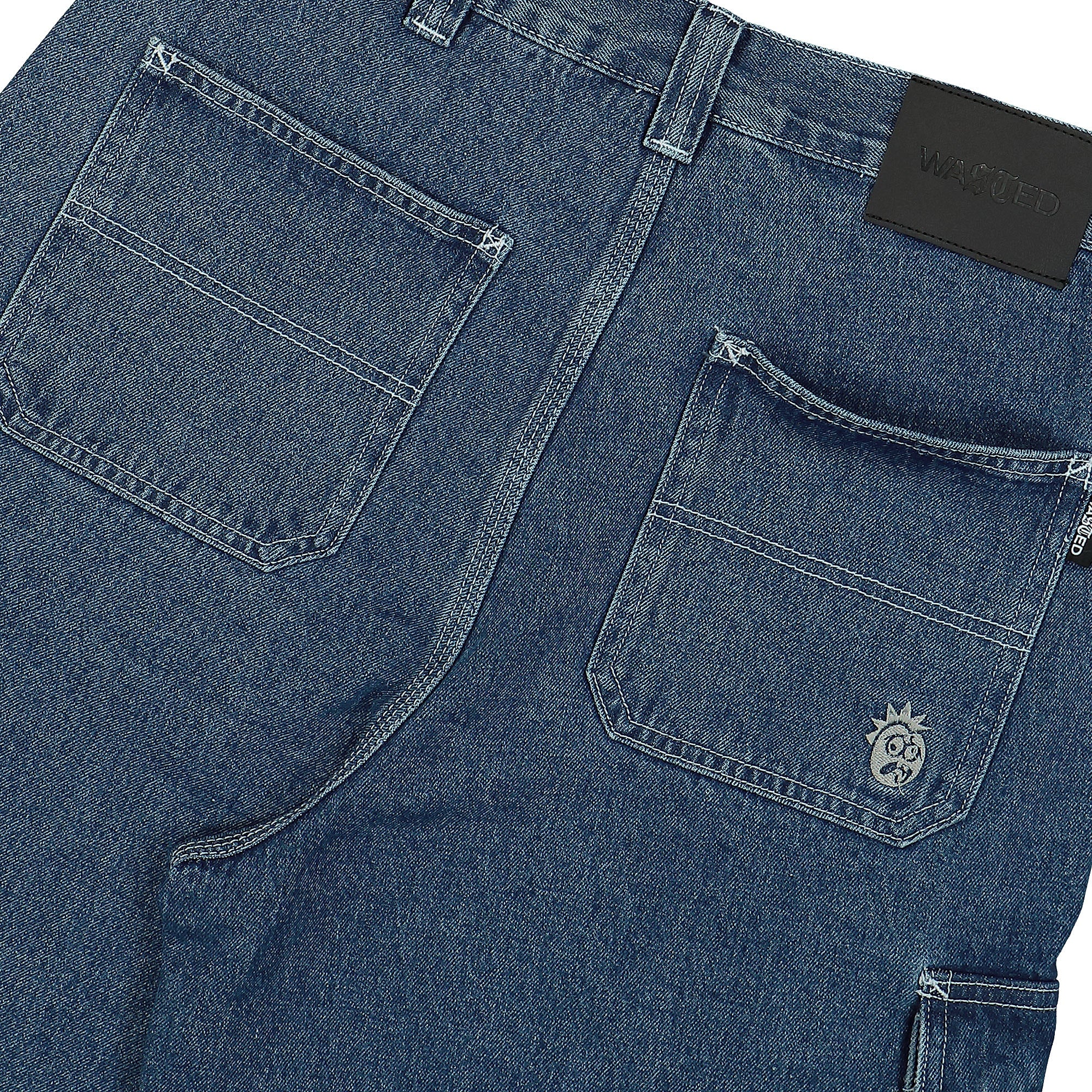 Wasted Paris Creager Shorts Washed Blue Shorts Detail view 1 | Overkill