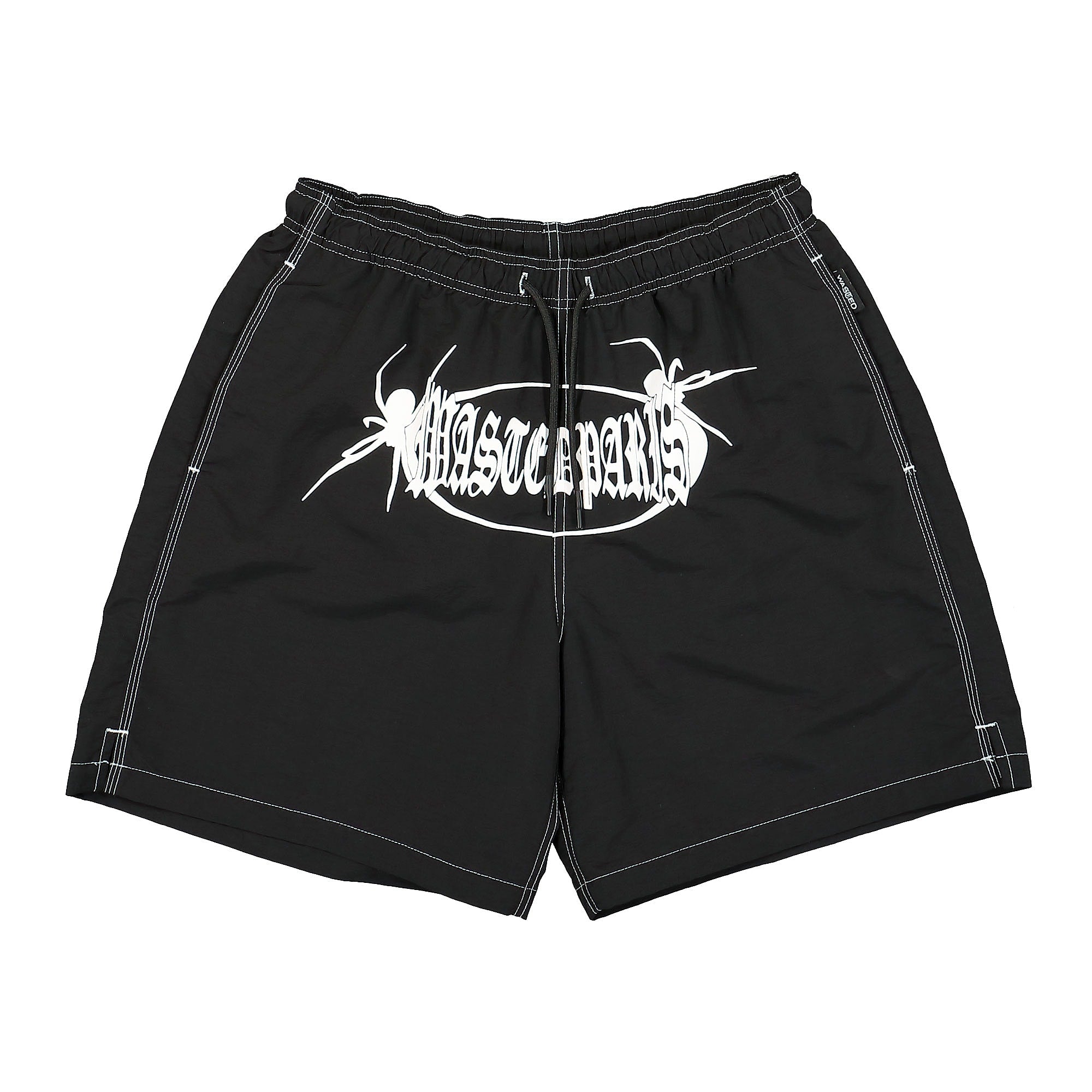 Wasted Paris Boiler Swim Short Black Swimwear 168214 | Overkill