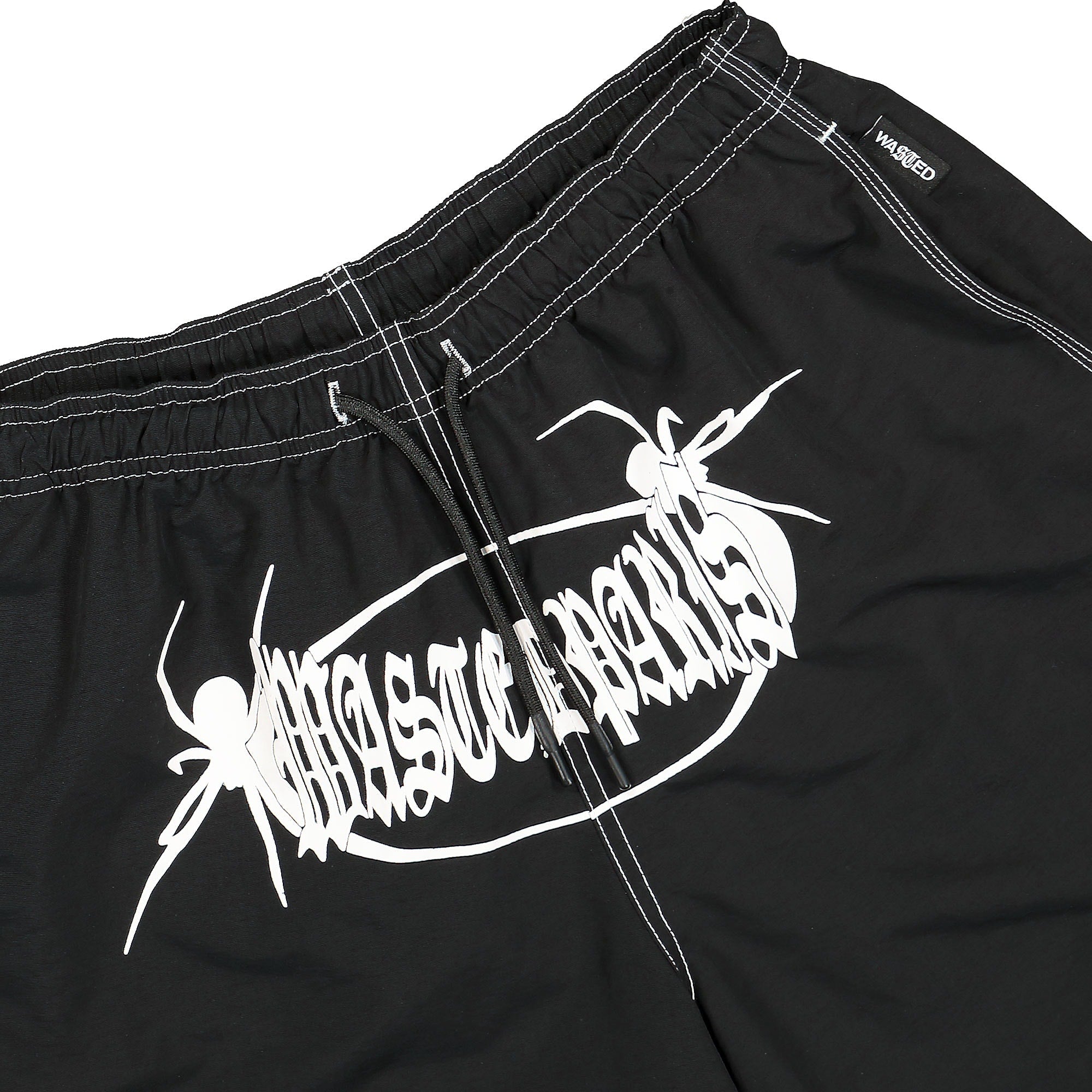 Wasted Paris Boiler Swim Short Black Swimwear Detailfoto | Overkill