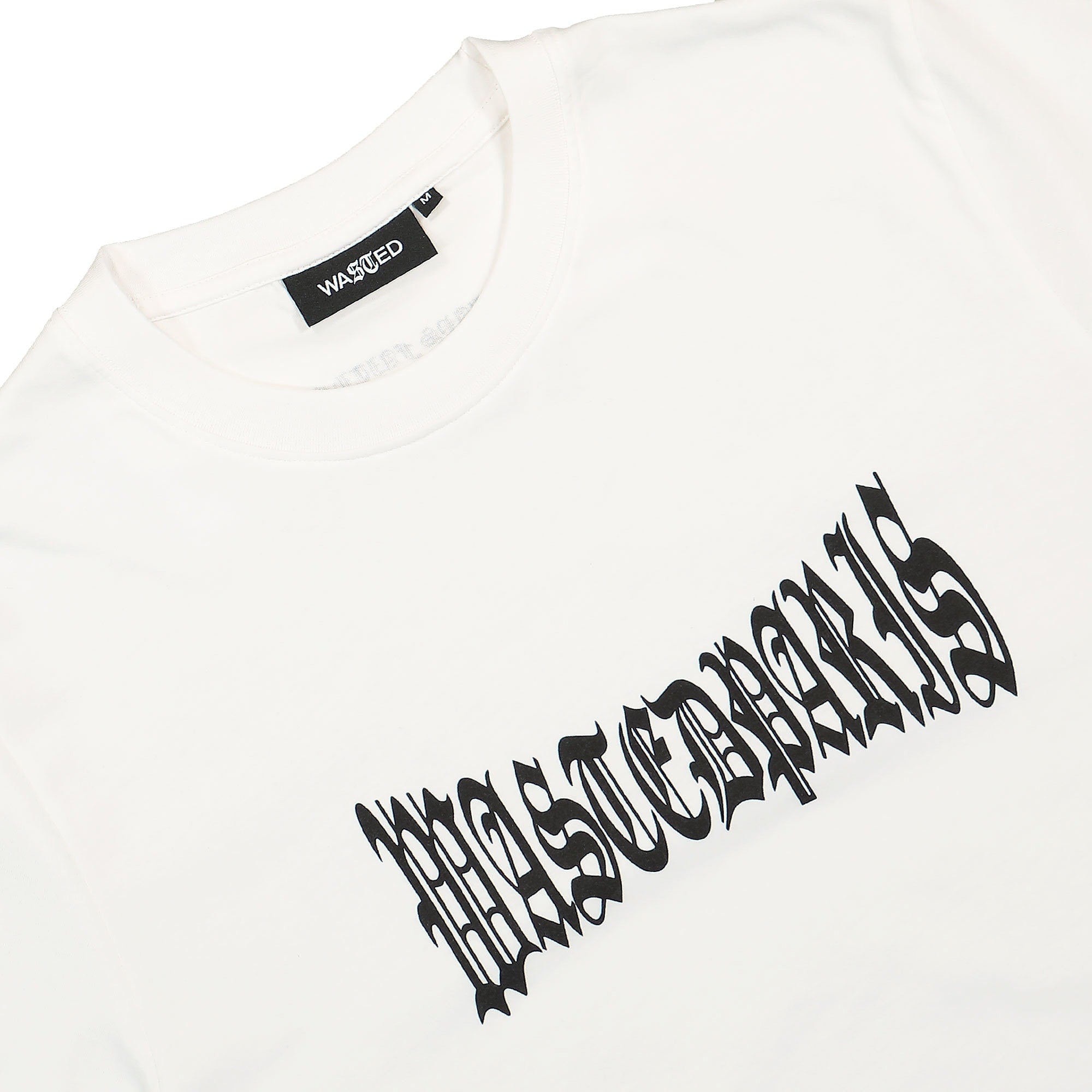 Wasted Paris London T-Shirt White T-Shirts Close-up | Overkill
