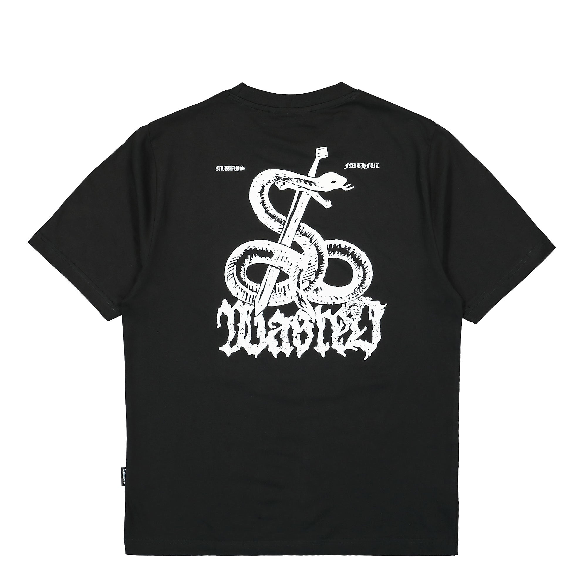 Wasted Paris Atrax T-Shirt Black T-Shirts Close-up | Overkill