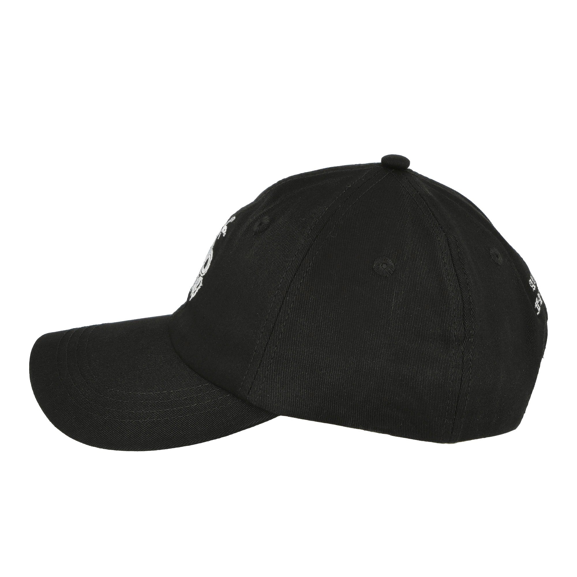 Wasted Paris Atrax 6 Panel Cap Black Caps Material | Overkill