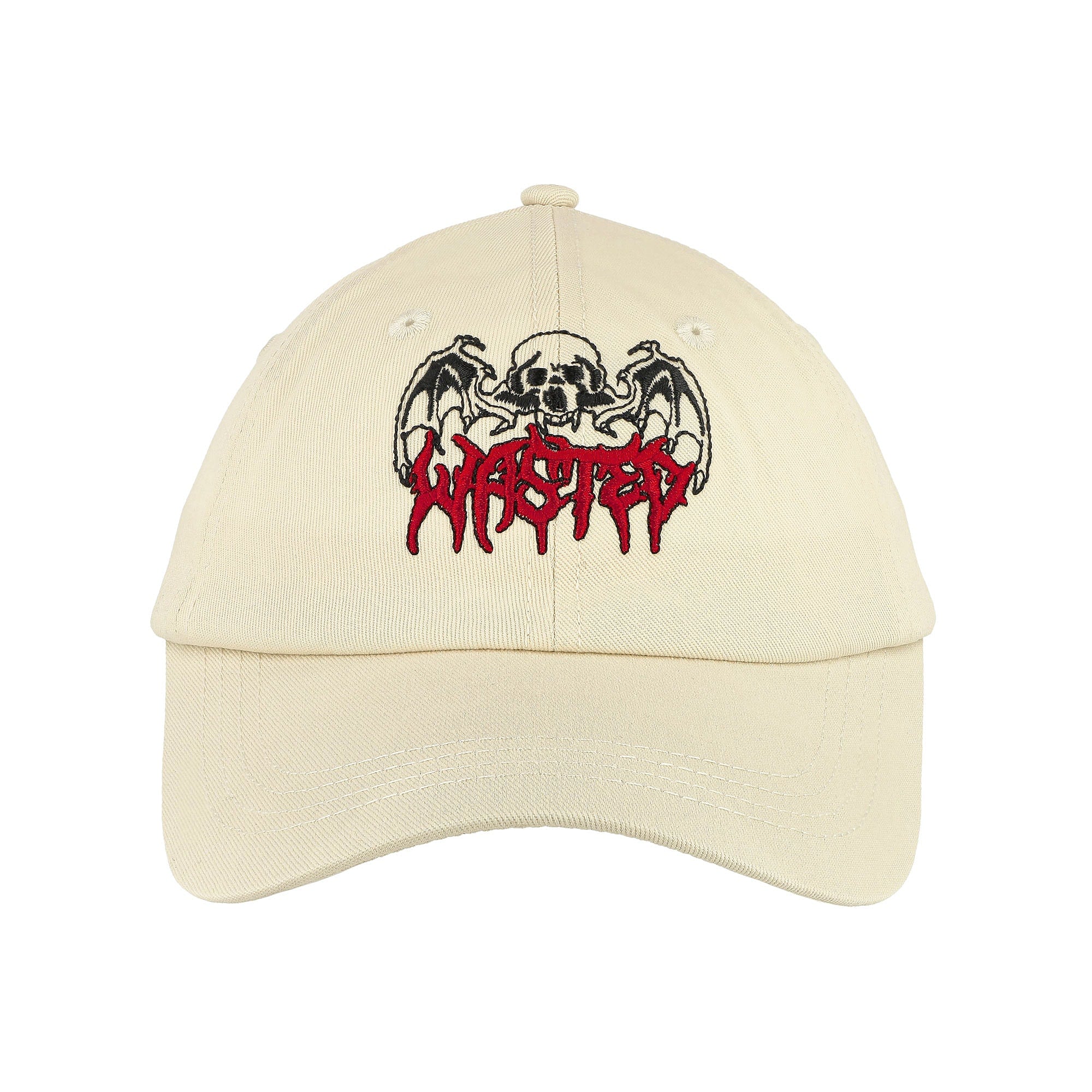 Wasted Paris Bones 6 Panel Cap Off White Caps Detailfoto | Overkill