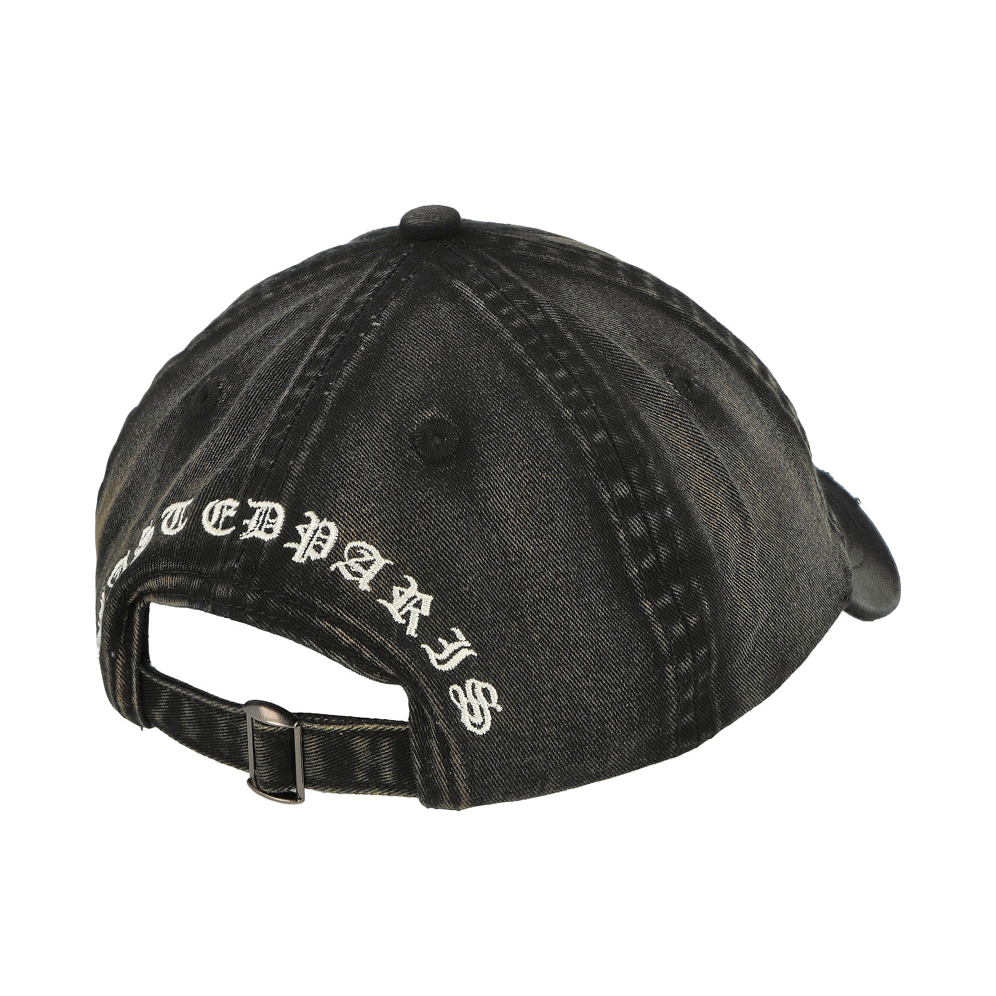 Wasted Paris Destroy Never Comes 6 Panel Cap Faded Black Caps Detail view 1 | Overkill