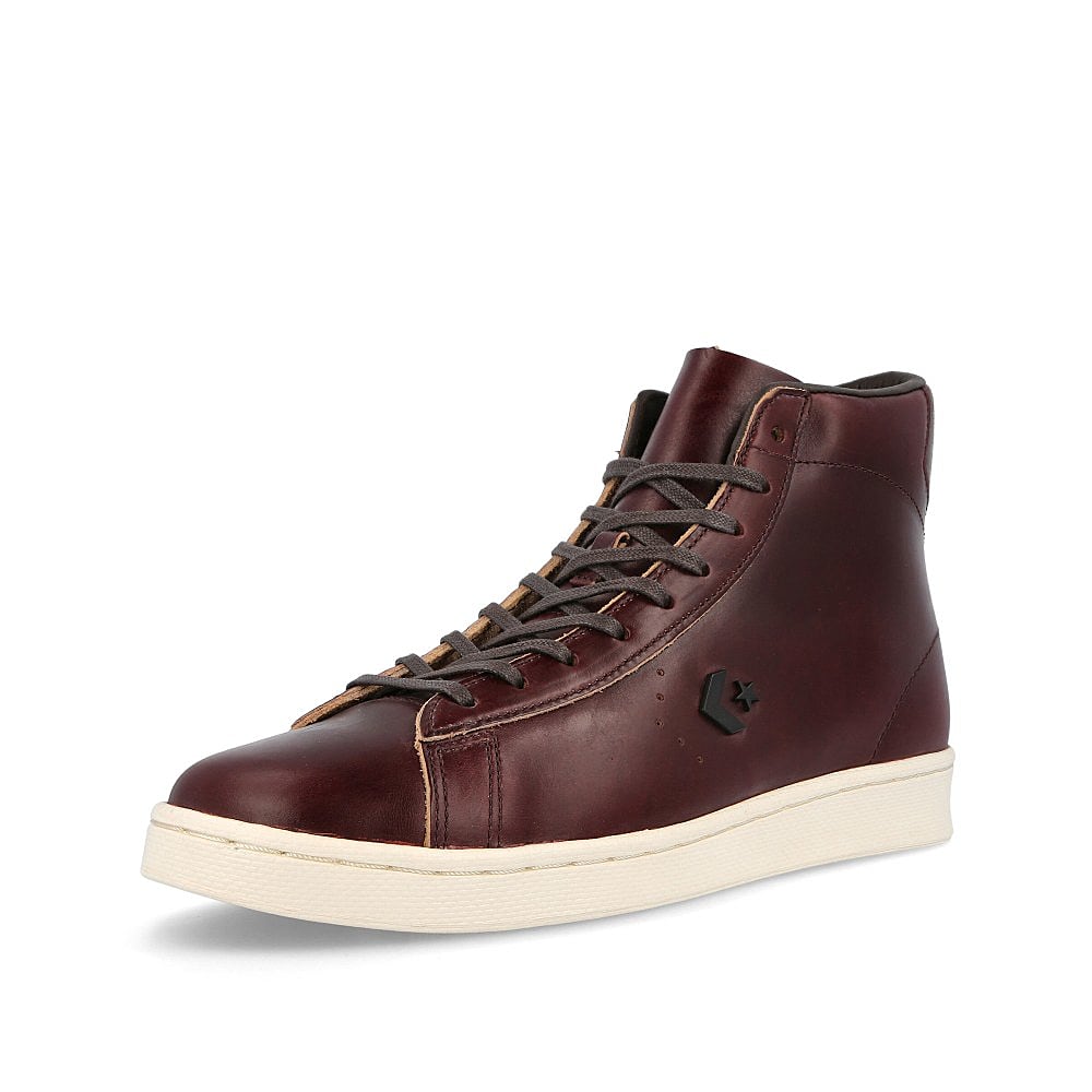 Converse x converse horween pro leather hi Ganache / Egret / Black Detailfoto | Overkill