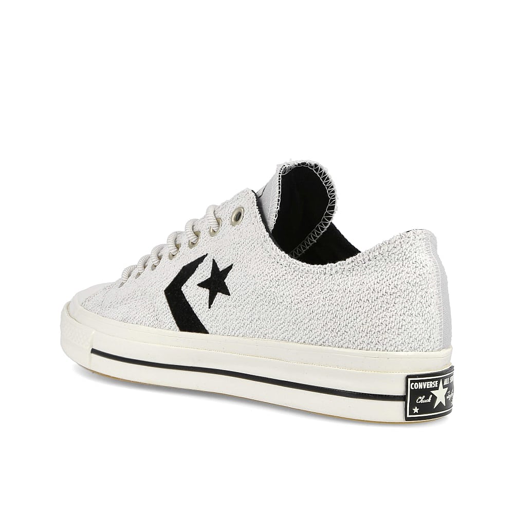 Converse x converse reverse terry star player ox White / Lunar Rock / Black Close-up | Overkill
