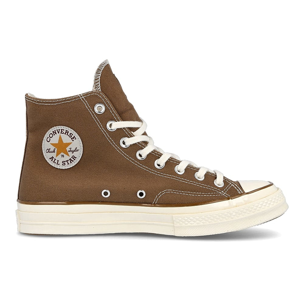 Converse Carhartt WIP x Converse Chuck 70 Hi Hamilton Brown-Egret-Egret Sneakers Silhouette | Overkill