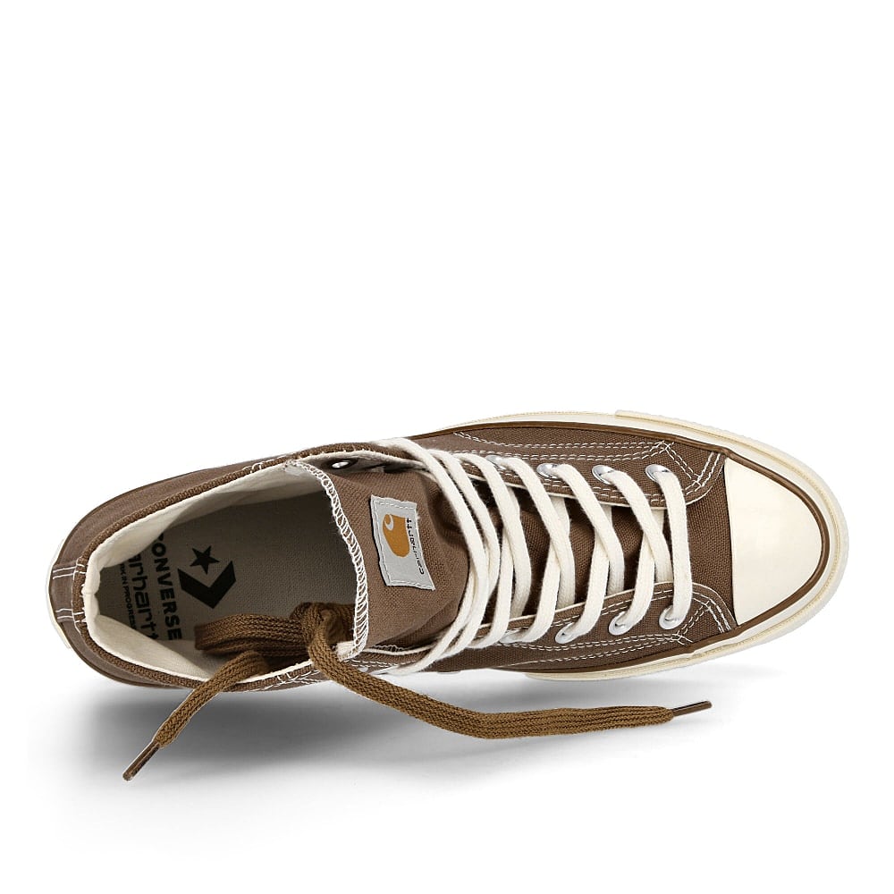 Converse Carhartt WIP x Converse Chuck 70 Hi Hamilton Brown-Egret-Egret Sneakers Detailfoto | Overkill