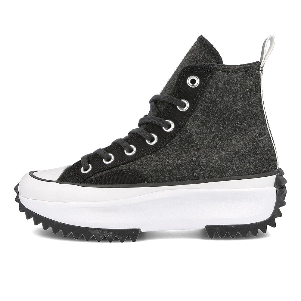 Converse run star hike hi Black / Silver / White 169437C | Overkill