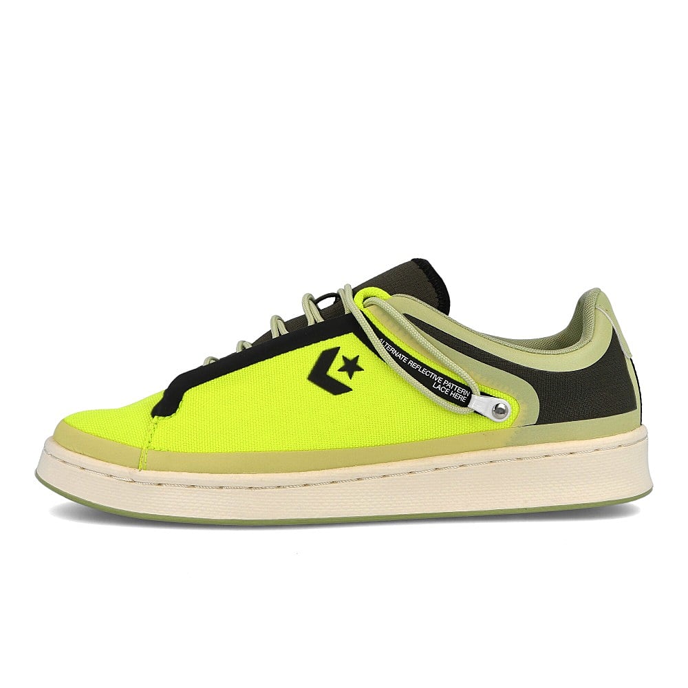 Converse Seam Tape x Converse Pro Leather Ox Lemon Venom / Black / Egret 169523C | Overkill