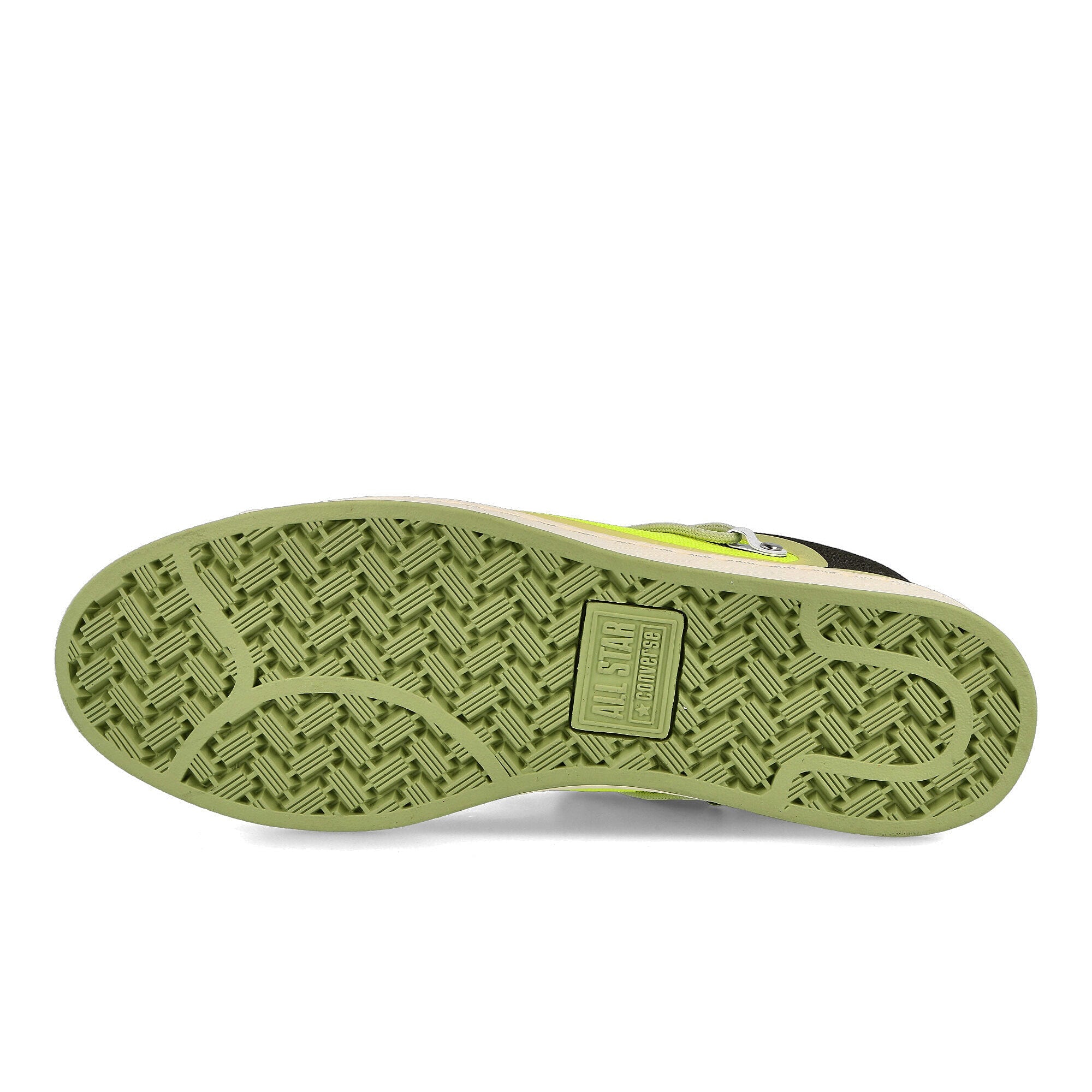 Converse Seam Tape x Converse Pro Leather Ox Lemon Venom / Black / Egret Detail view 2 | Overkill