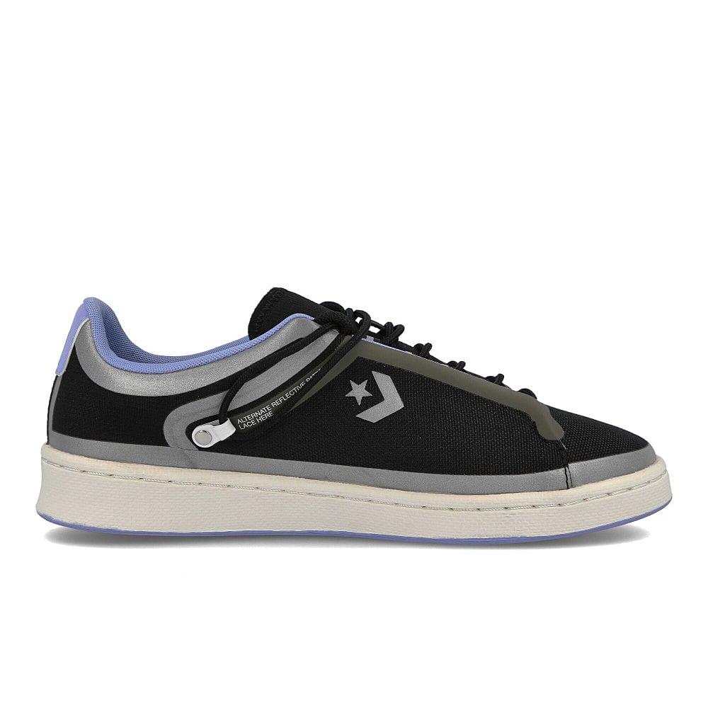 Converse Seam Tape x Converse Pro Leather Ox Black / Serenity / Egret Material | Overkill