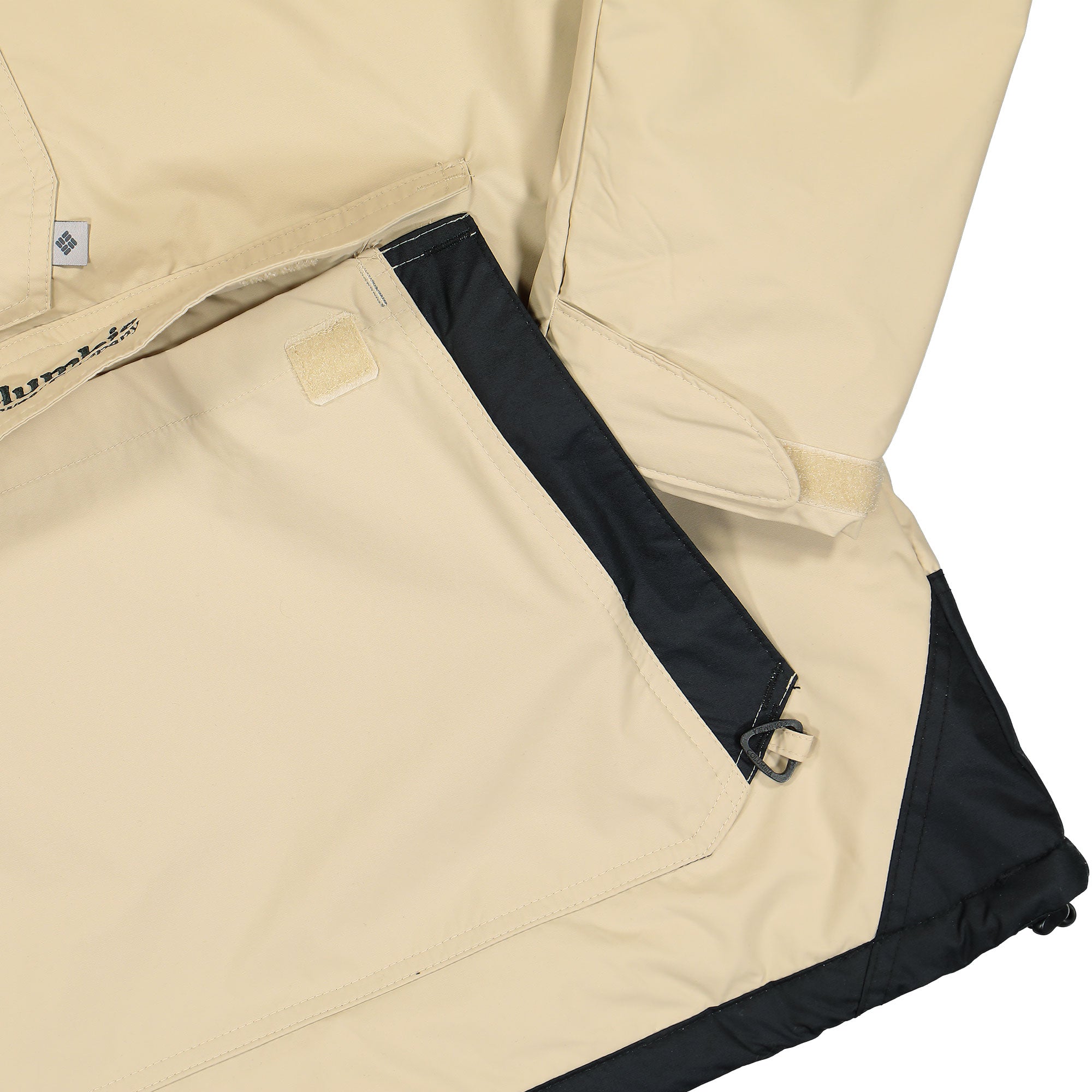 Columbia Challenger Pullover Ancient Fossil / Black Windbreaker Detailfoto | Overkill