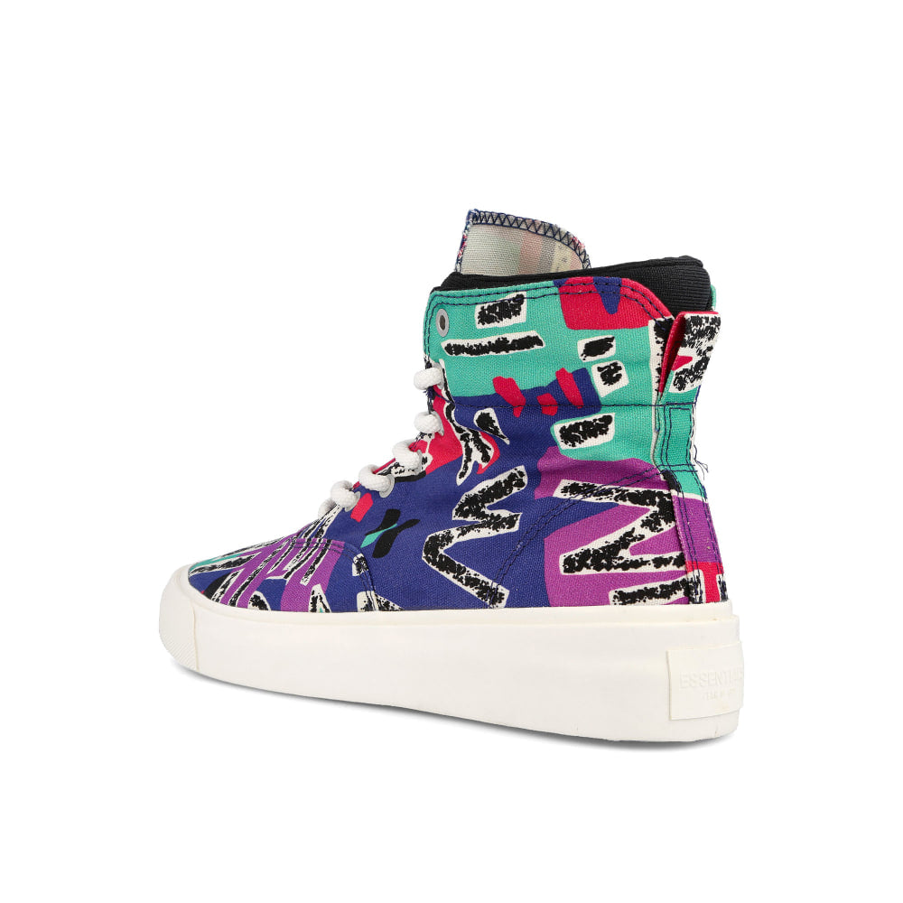 Converse Skid Grip Skid Grip Hi Limoges / Simply Green / Egret High Top Sneakers Material | Overkill