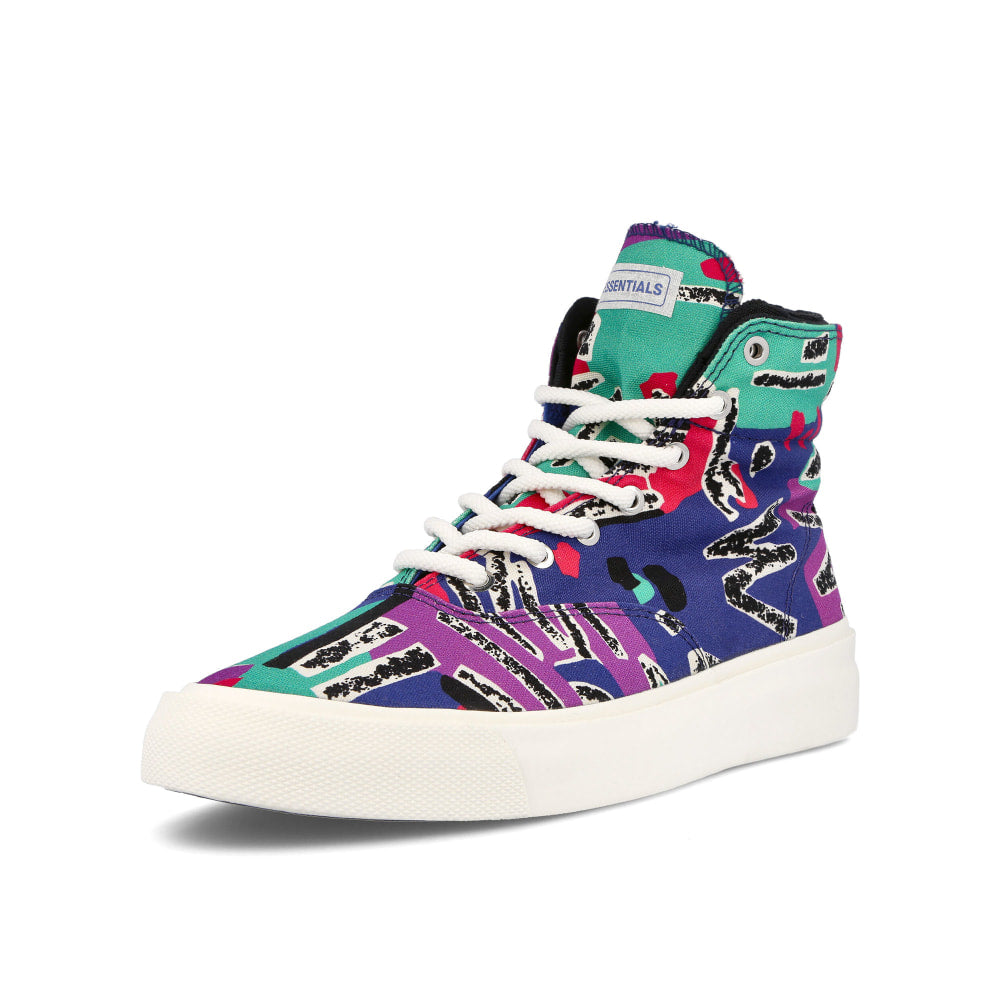 Converse Skid Grip Skid Grip Hi Limoges / Simply Green / Egret High Top Sneakers Close Up | Overkill