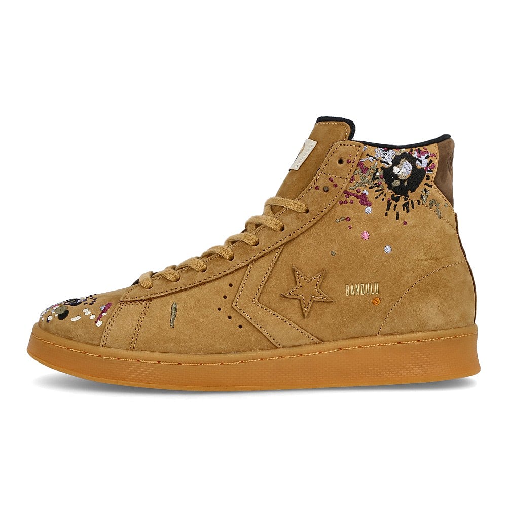 Converse Bandulu x Converse Pro Leather Mid Flux -Gum Light Honey-Brown Sneakers 169908C | Overkill