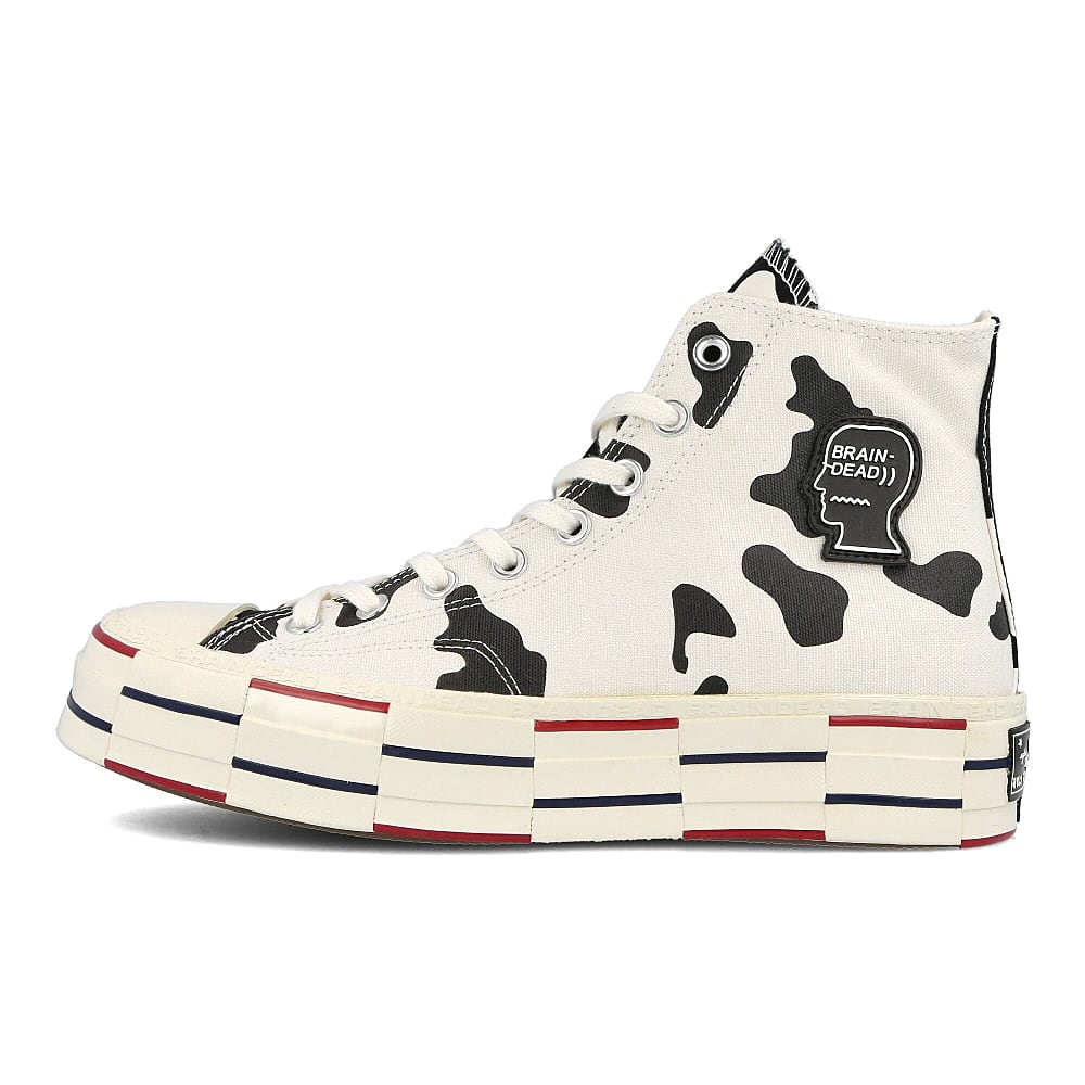Converse Brain Dead x Converse Chuck 70 Hi Egret / Black / French Roast 169946C | Overkill
