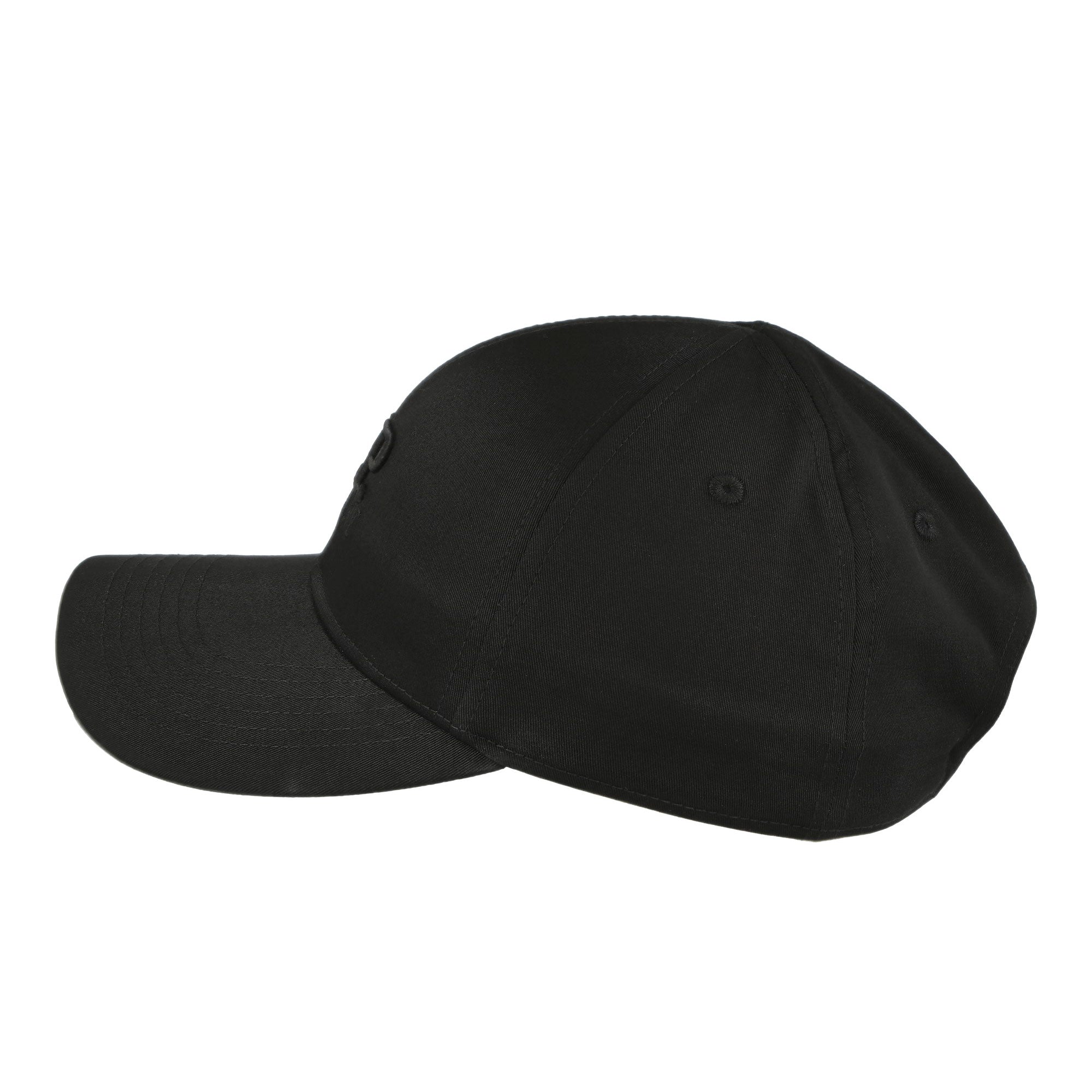 C.P. Company Gabardine Logo Cap Black Caps Material | Overkill