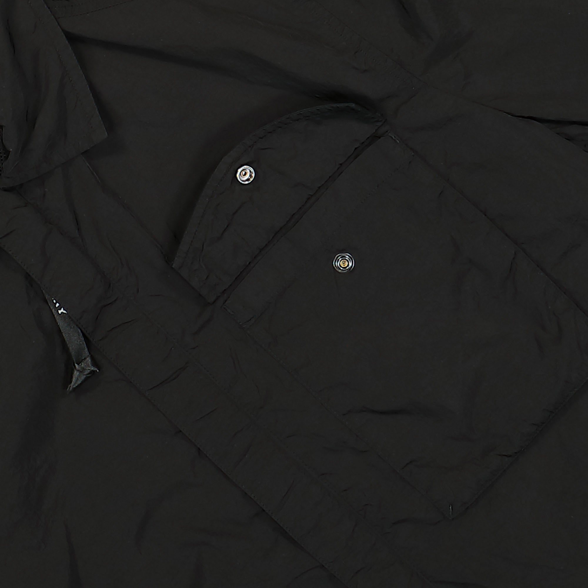 C.P. Company Chrome-R Pocket Overshirt Black Jackets Detail view 1 | Overkill