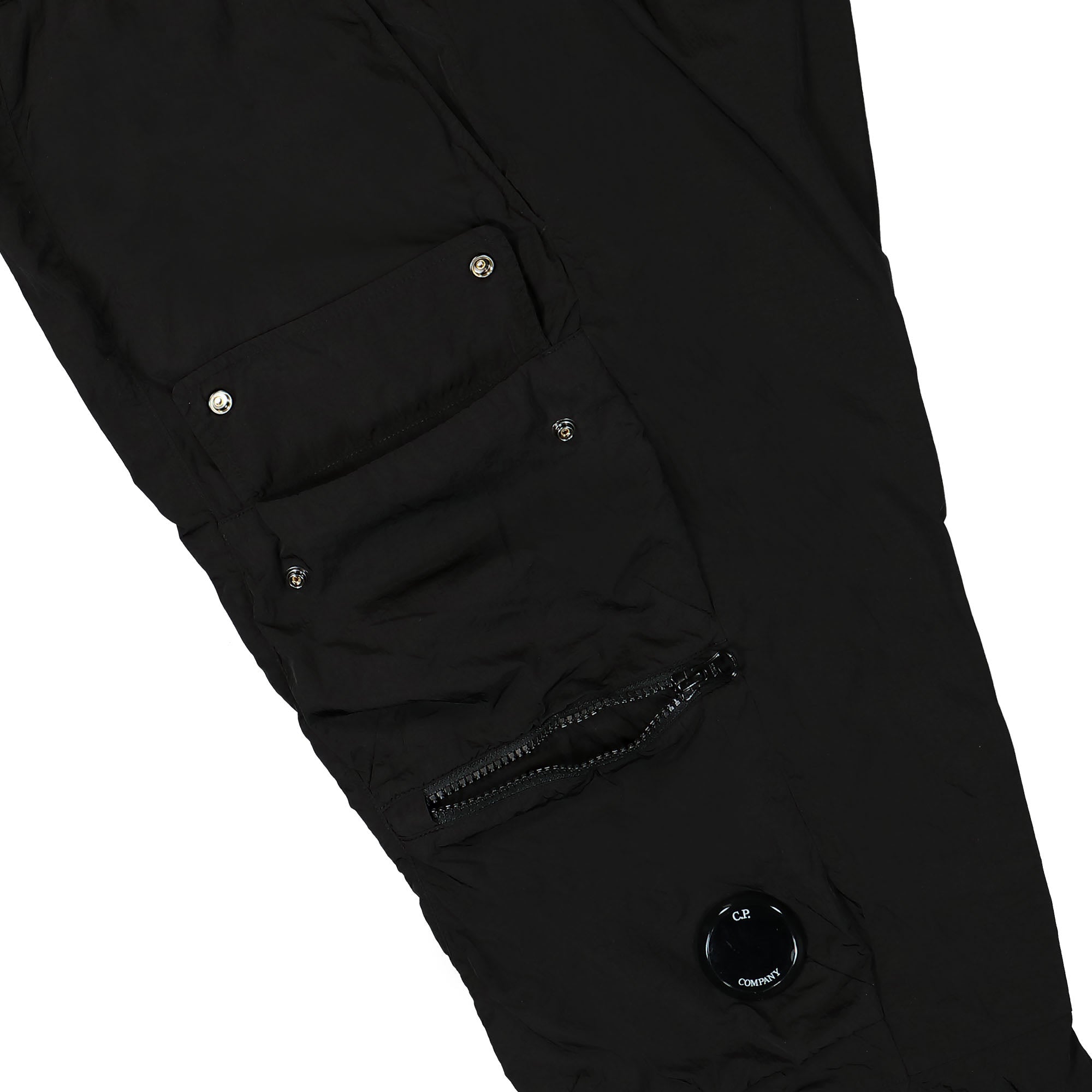 C.P. Company Chrome-R Regular Utility Pants Black Casual Pants Detail view 2 | Overkill