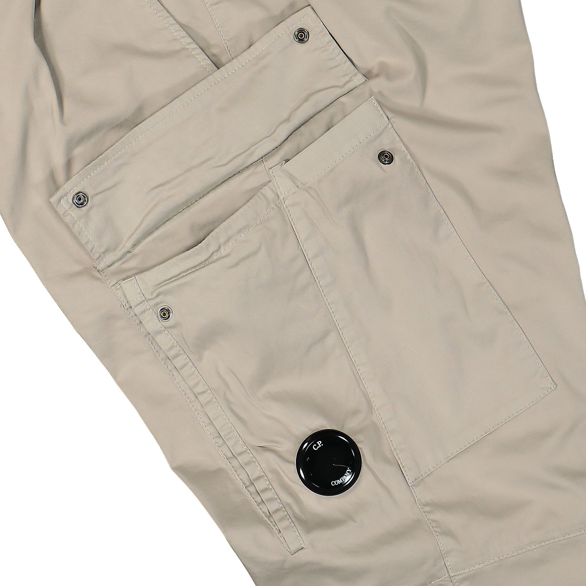 C.P. Company Stretch Sateen Loose Cargo Pants Goat Casual Pants Detail view 2 | Overkill