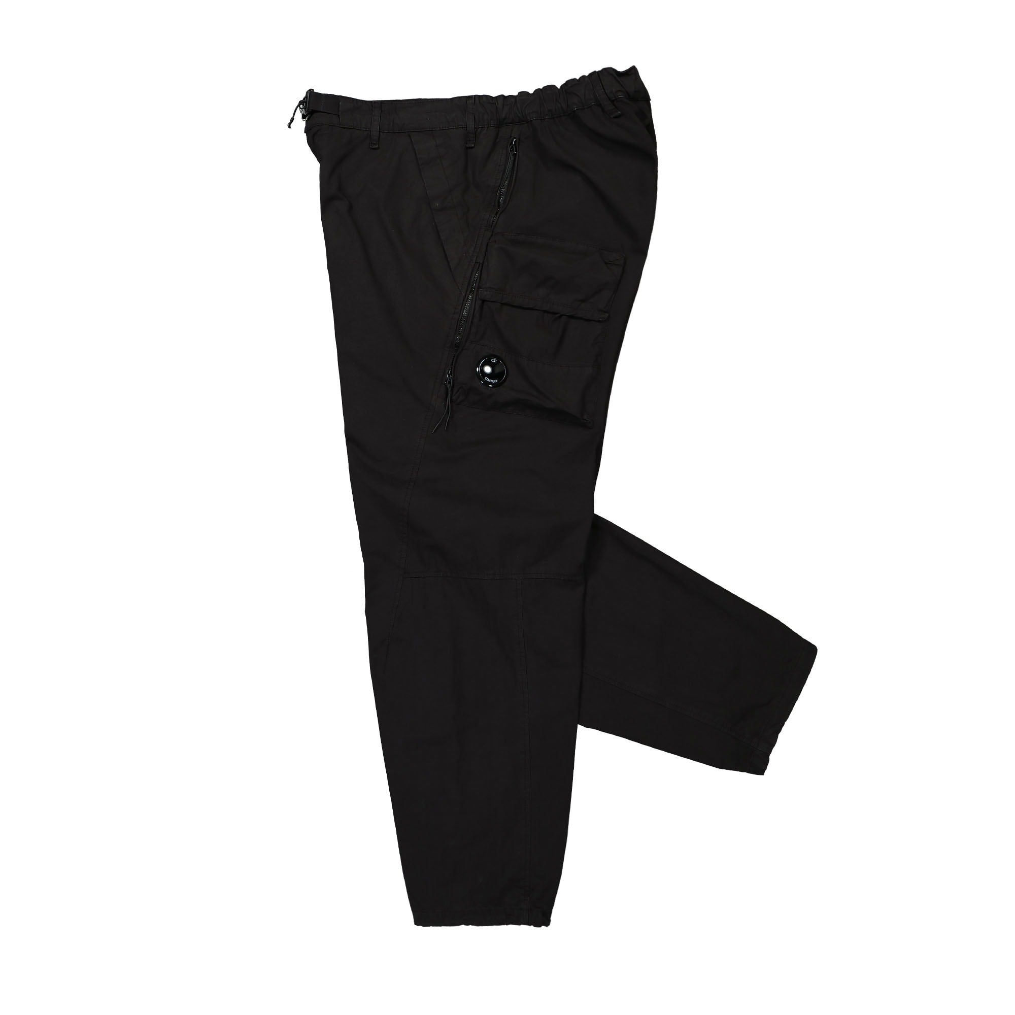 C.P. Company Micro Reps Loose Utility Pants Black Casual Pants Detail view 1 | Overkill