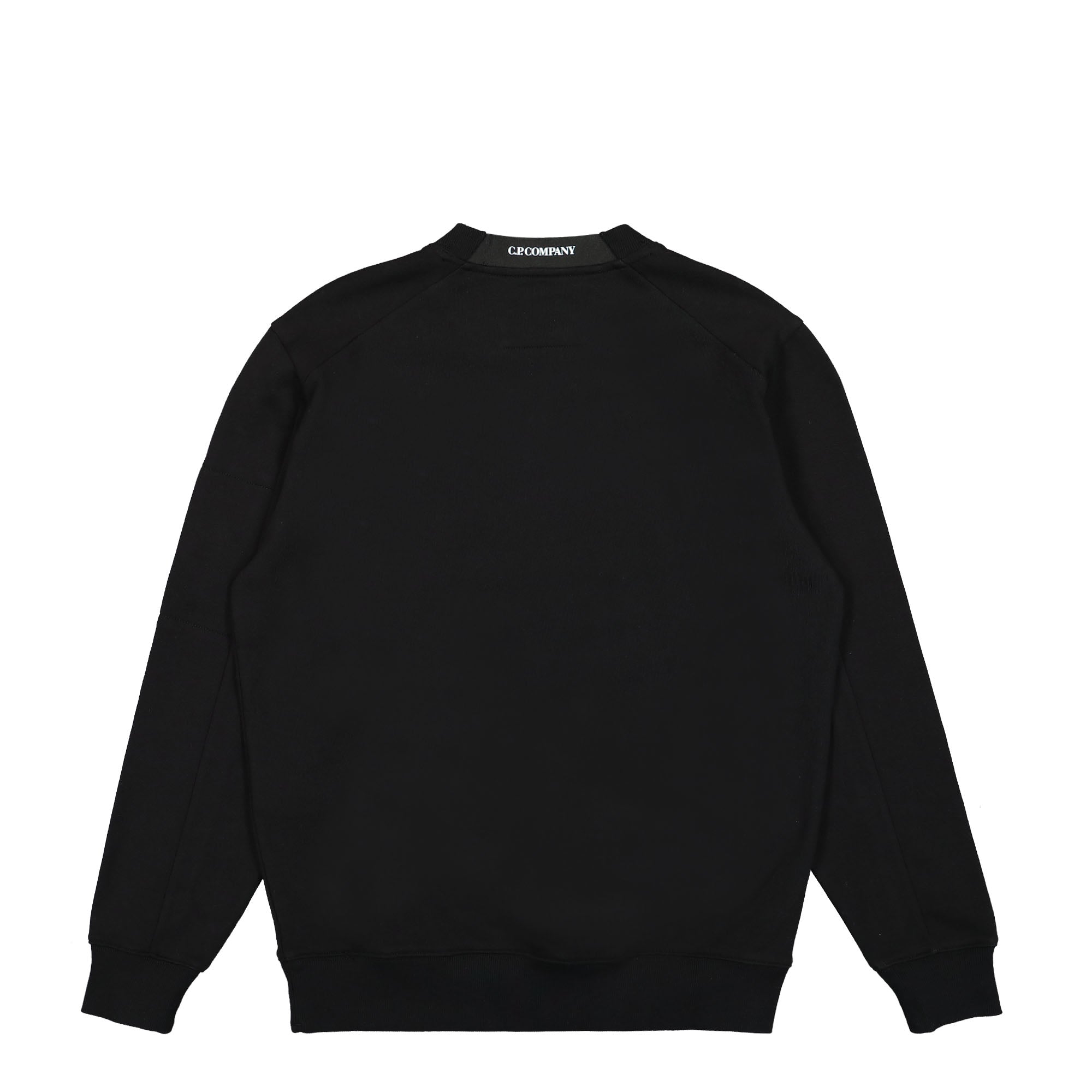 C.P. Company Diagonal Raised Fleece Sweatshirt Black Sweatshirts Material | Overkill