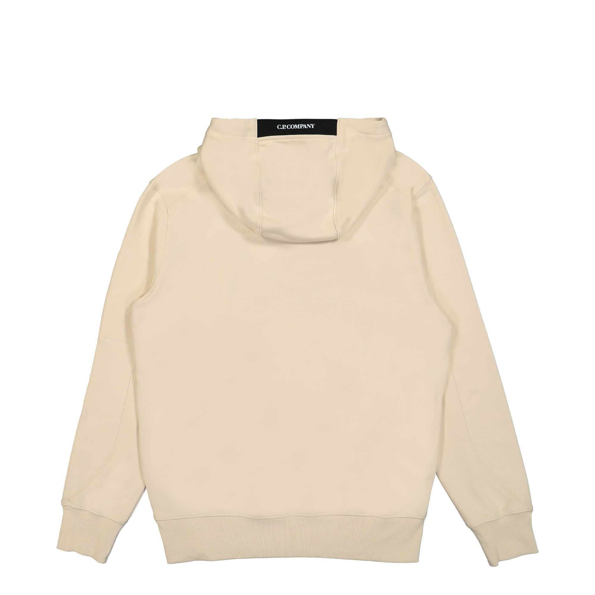 C.P. Company Diagonal Raised Fleece Hoodie Pistachio Shell Hoodies Material | Overkill