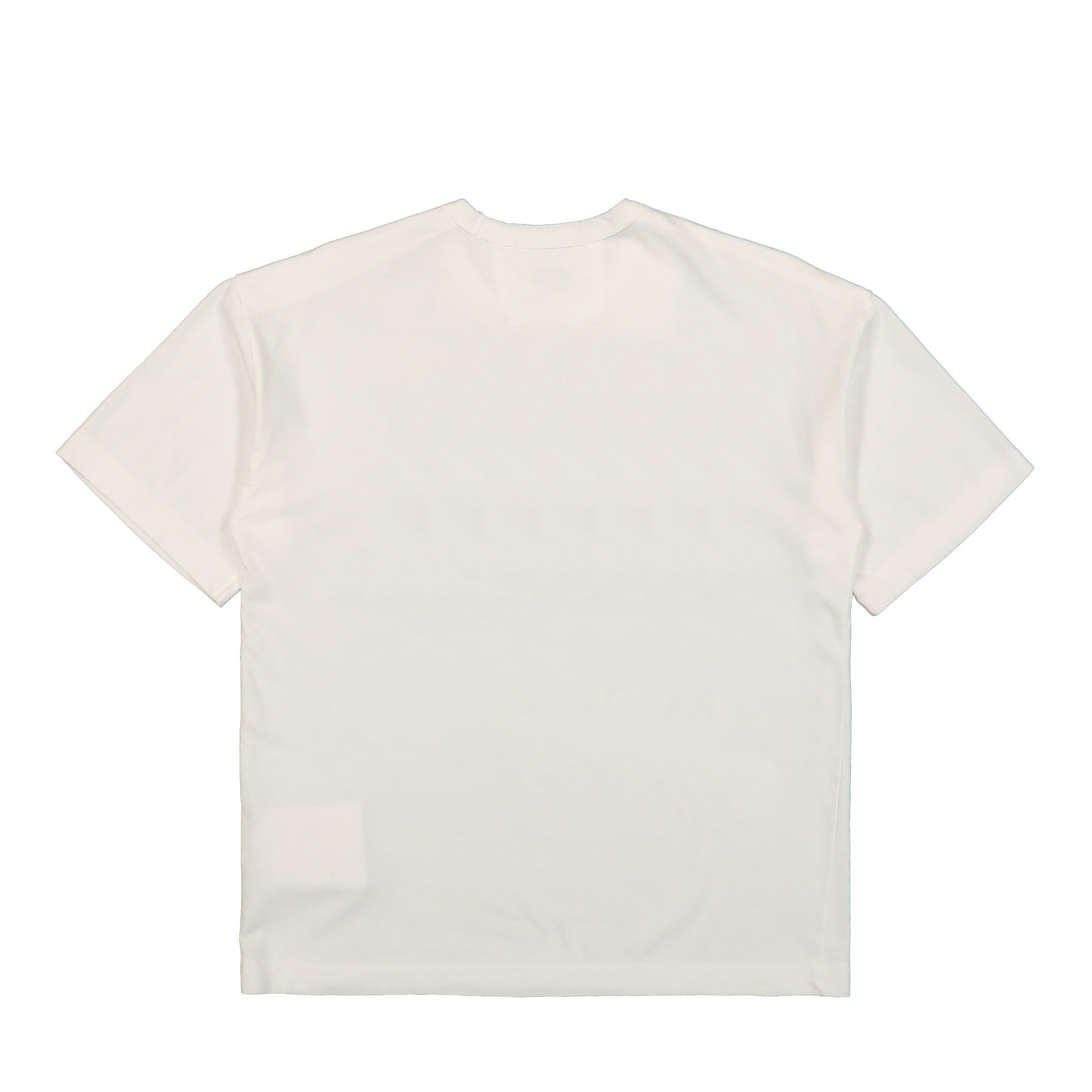 C.P. Company 20/1 Jersey Boxy Logo T-Shirt Gauze White T-Shirts Material | Overkill