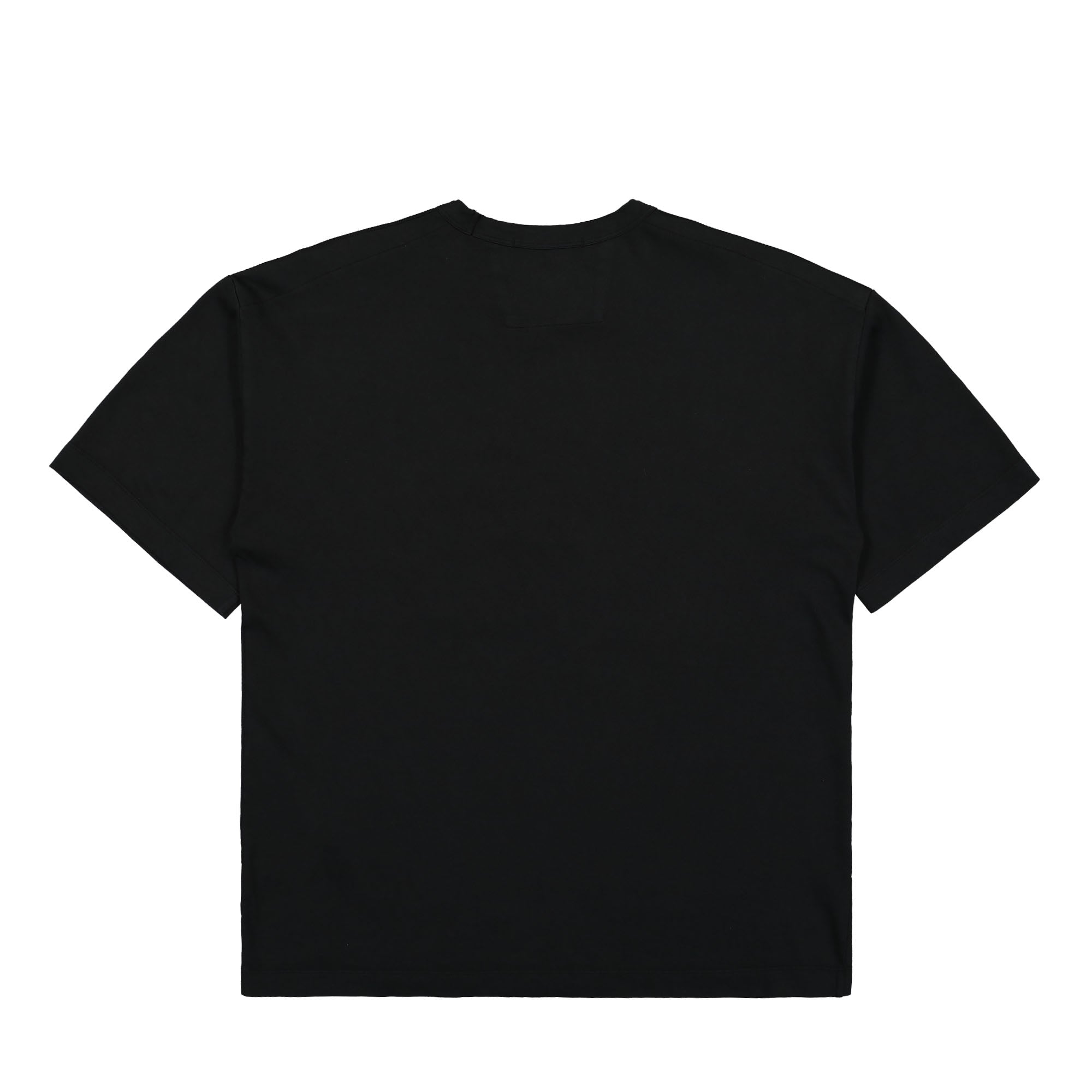 C.P. Company 20/1 Jersey Boxy Logo T-Shirt Black T-Shirts Material | Overkill